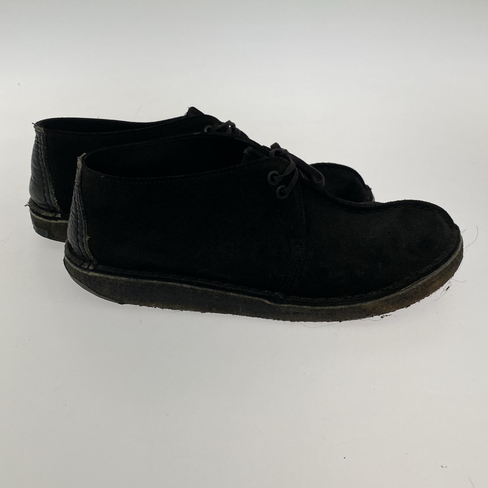 ブーツ Clarks ガムソール レザーシューズ ブラック ブラック