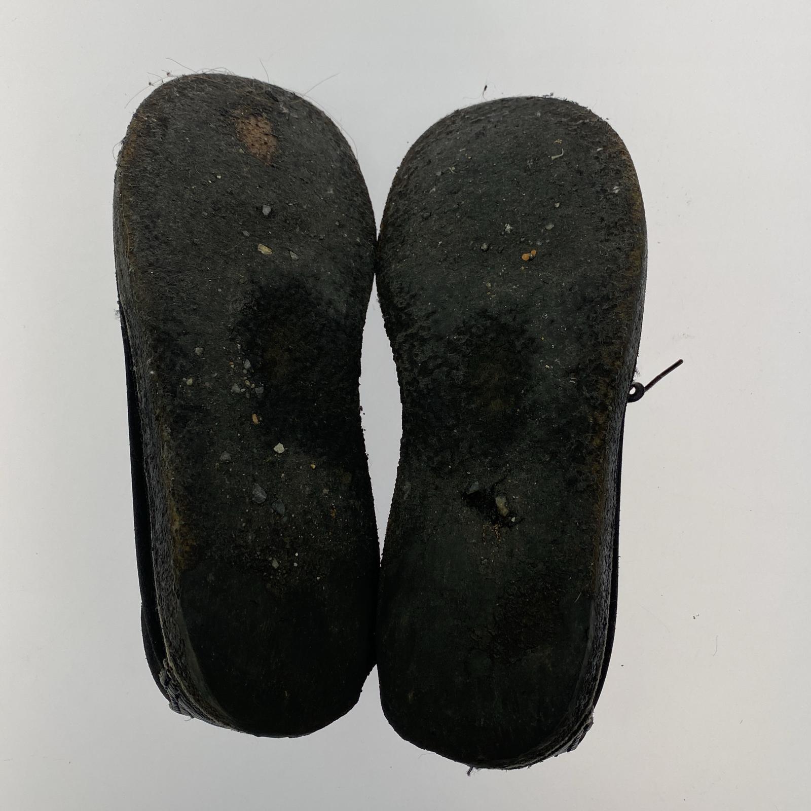 ブーツ Clarks ガムソール レザーシューズ ブラック ブラック
