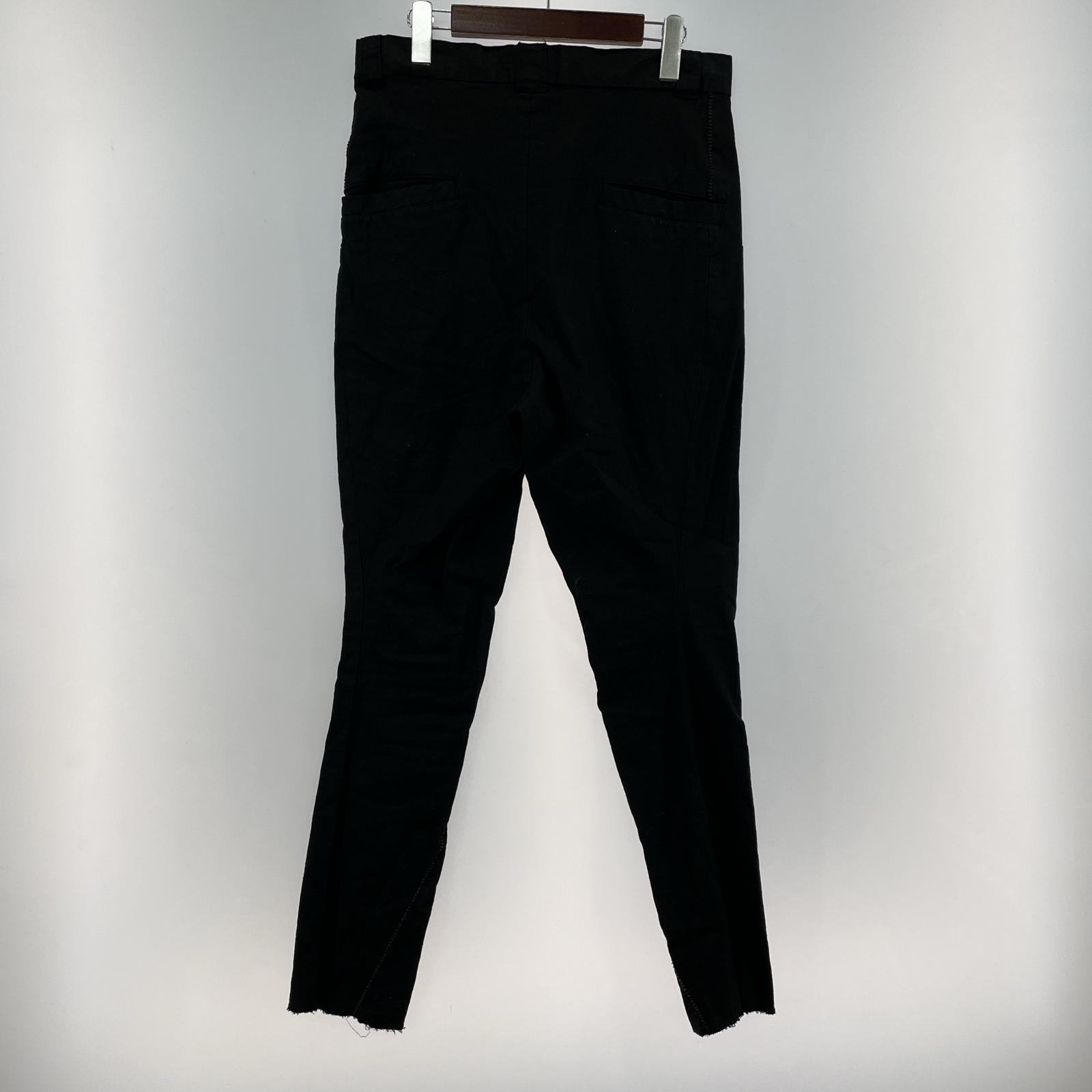その他ボトムス ripvanwinkle ストレートパンツ W31 ブラック