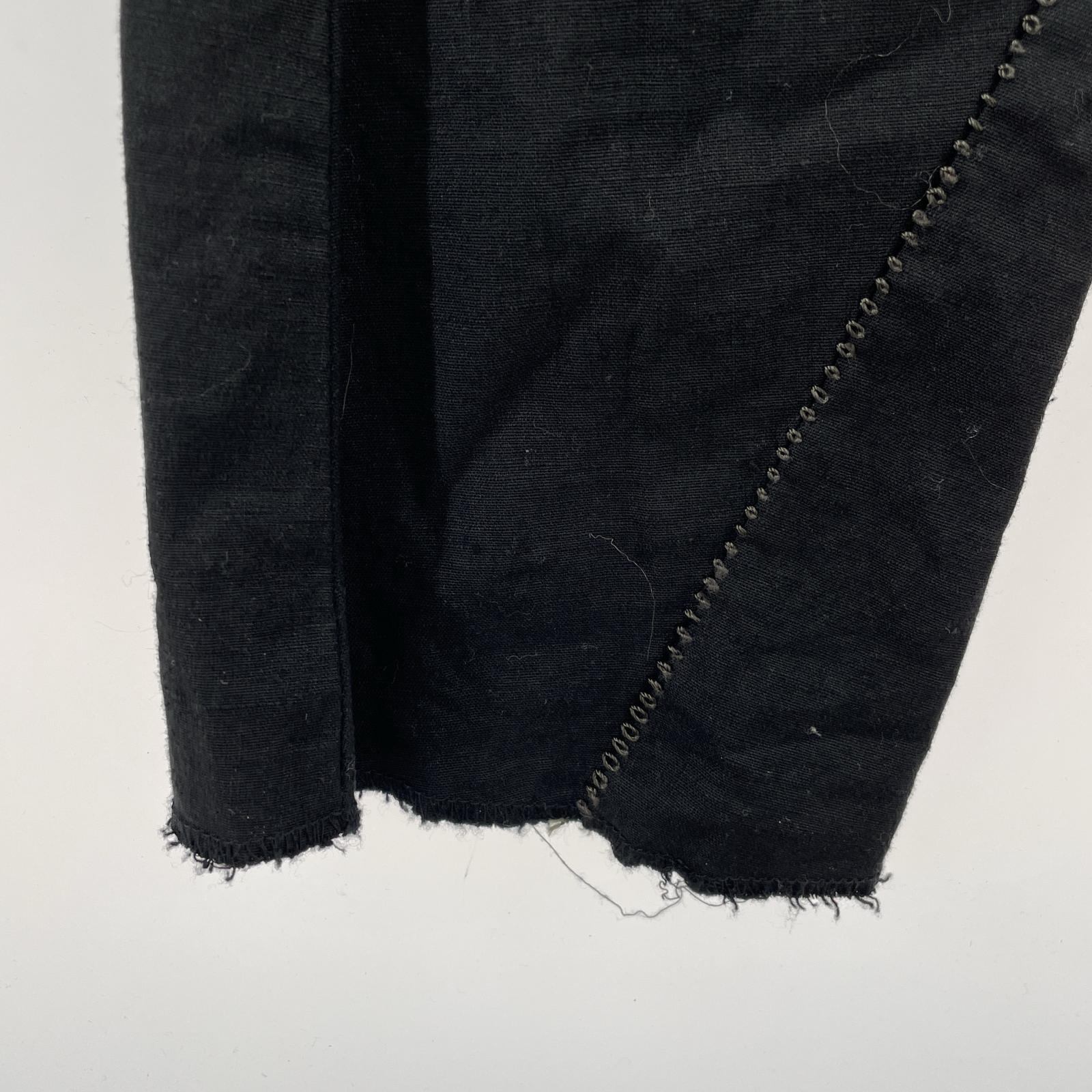その他ボトムス ripvanwinkle ストレートパンツ W31 ブラック