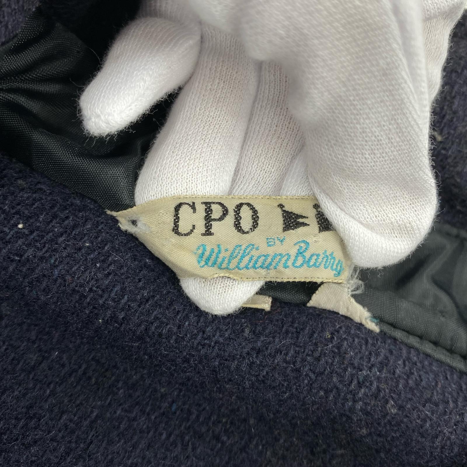その他アウター CPO ウールシャツジャケット 紺 L ネイビー