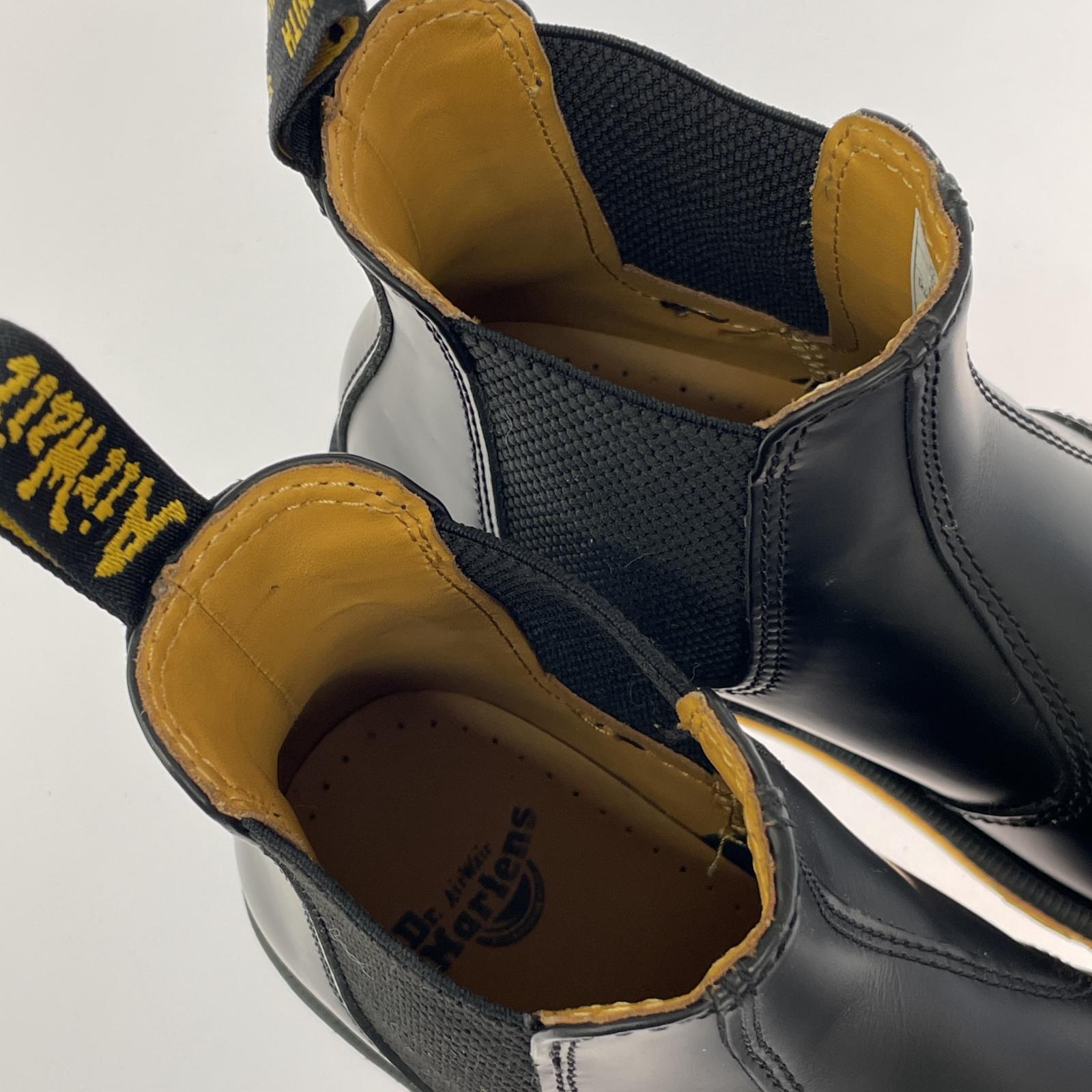ブーツ Dr.Martens サイドゴア 2976MONO 24㎝ 黒 ブラック