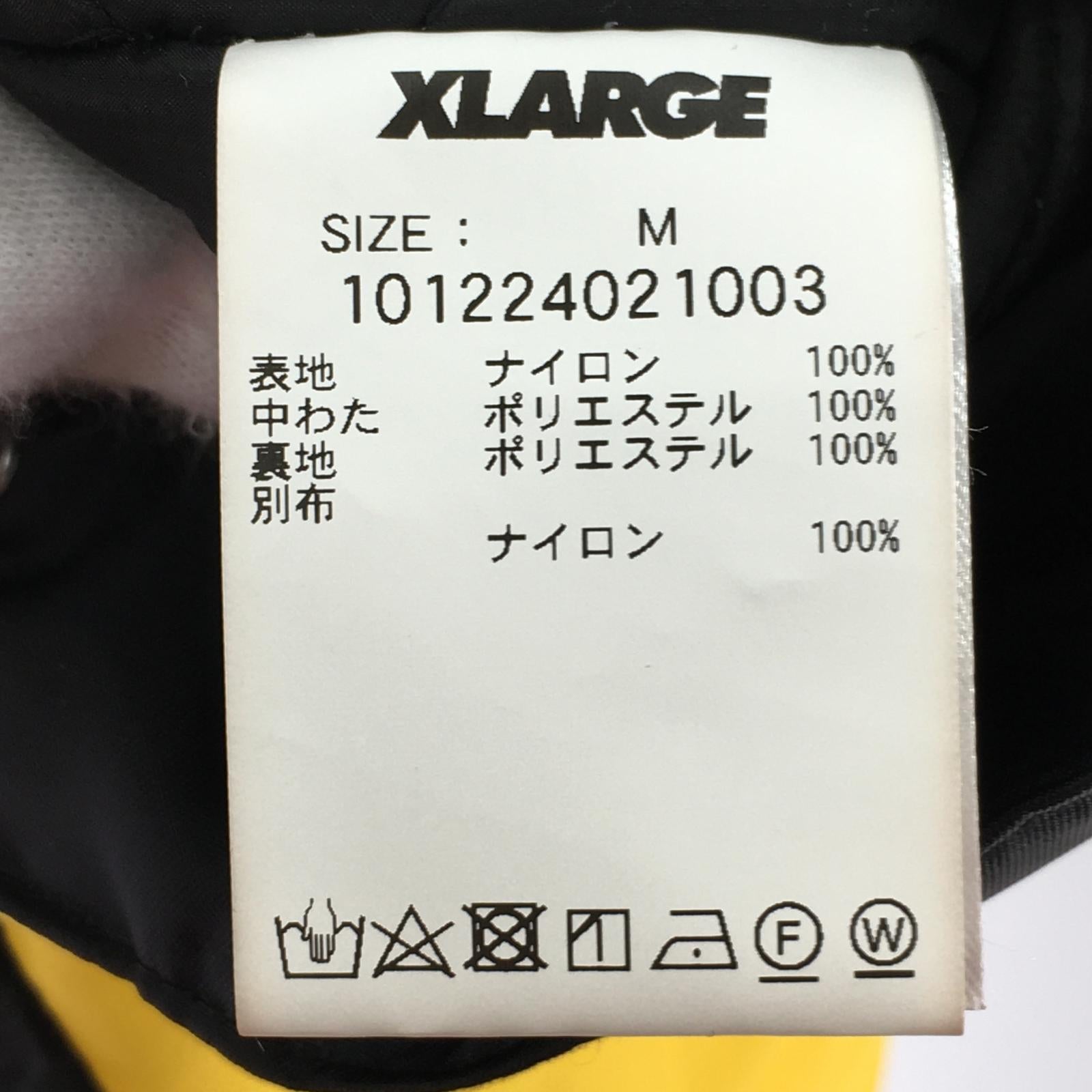その他アウター XLARGE ナイロンフードジャケット イエロー M M