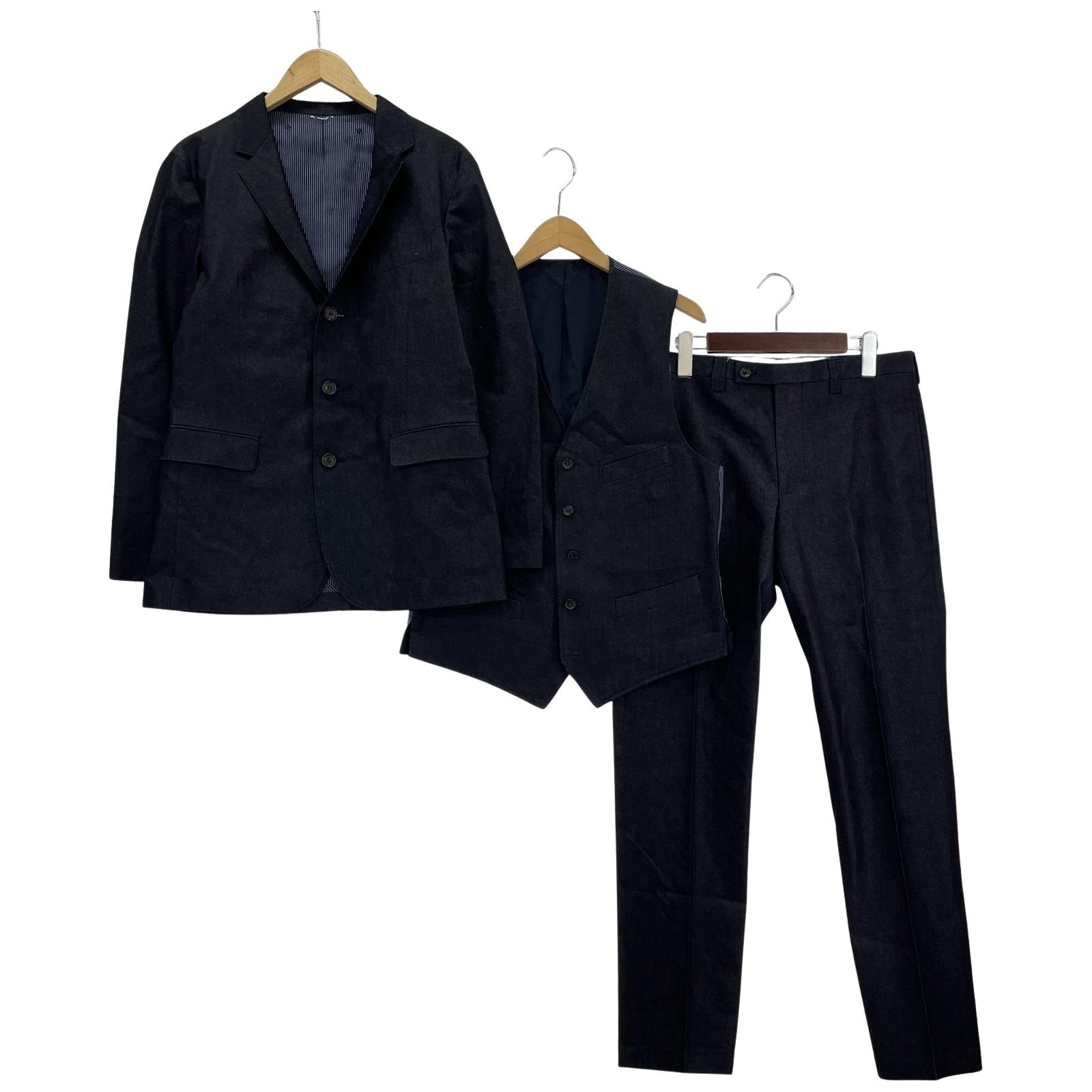 その他アウター BLUE BLUE デニム 3ピース セットアップ 2