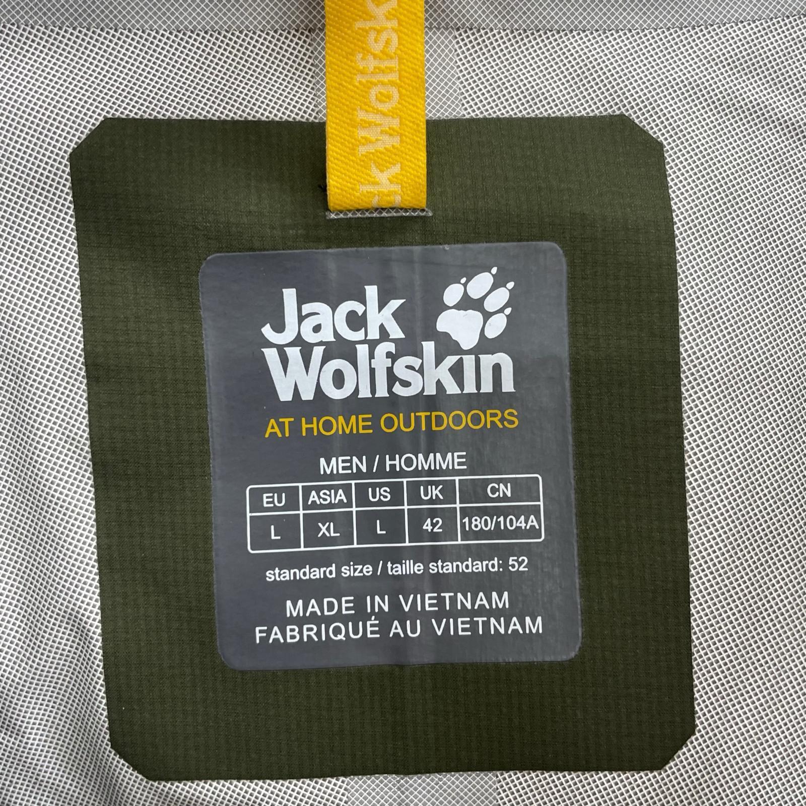 その他アウター JACK Wolfskin ナイロンジャケット グリーン/ブラック