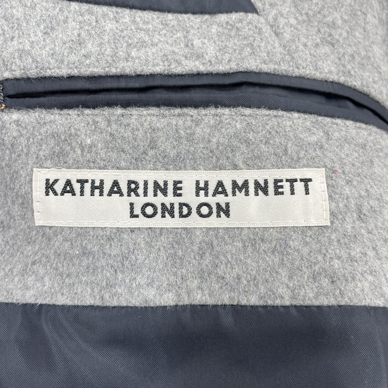 その他アウター KATHARINE HAMNETT ウールチェスターコート グレー (S) S グレー