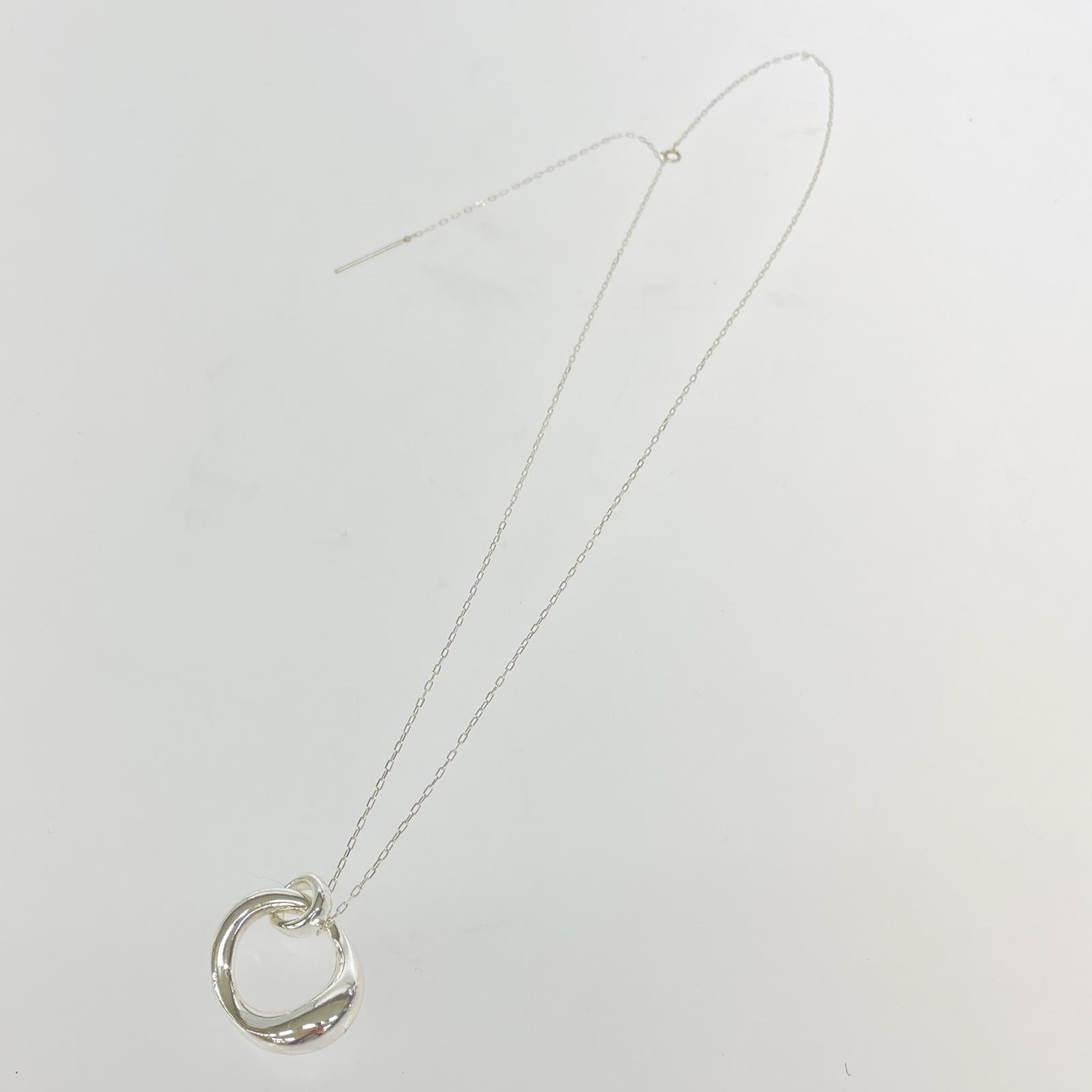 その他アクセサリー soierie Clarity coil necklace シルバー