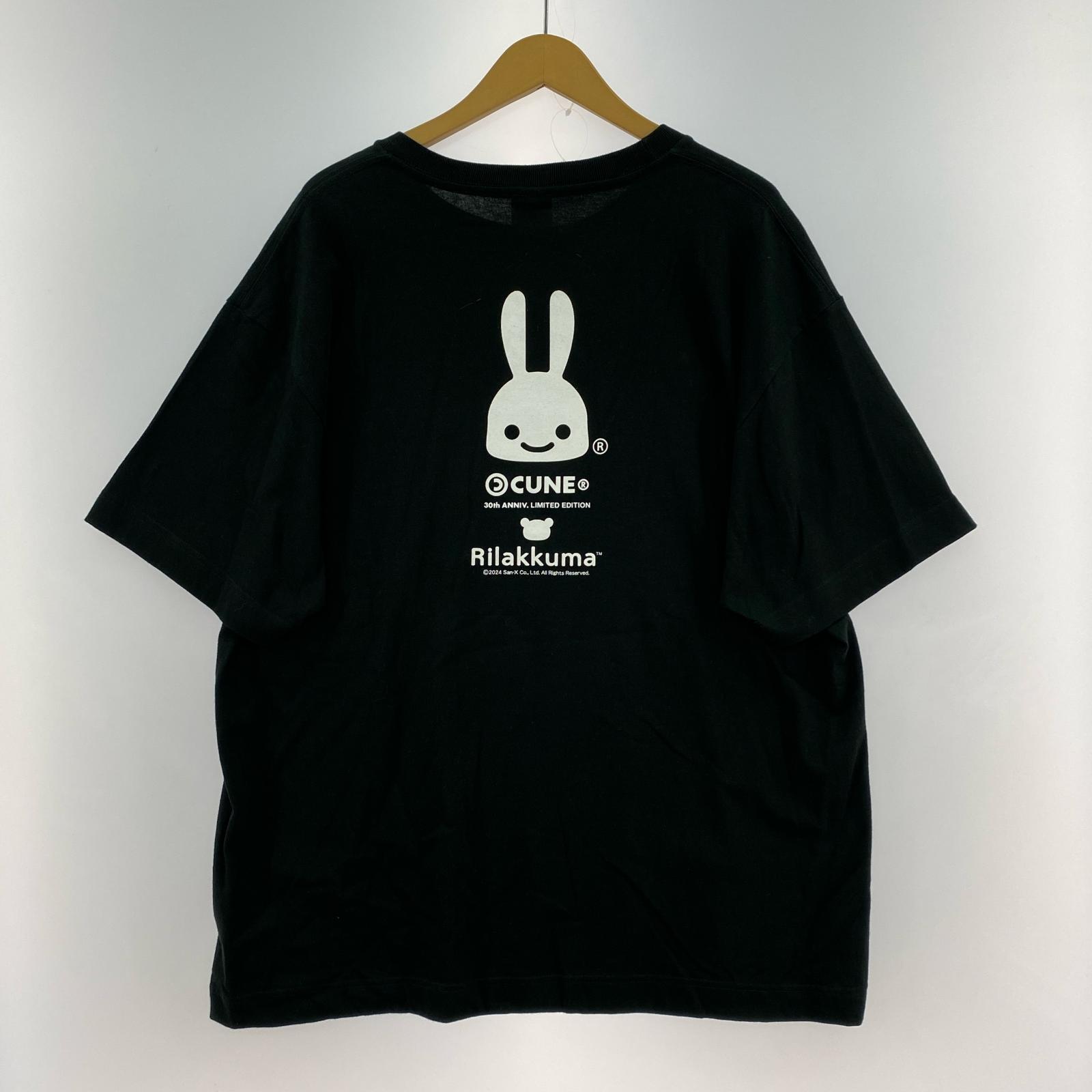 その他トップス CUNE 30th ANNIV. リラックマTee/ブラック ブラック