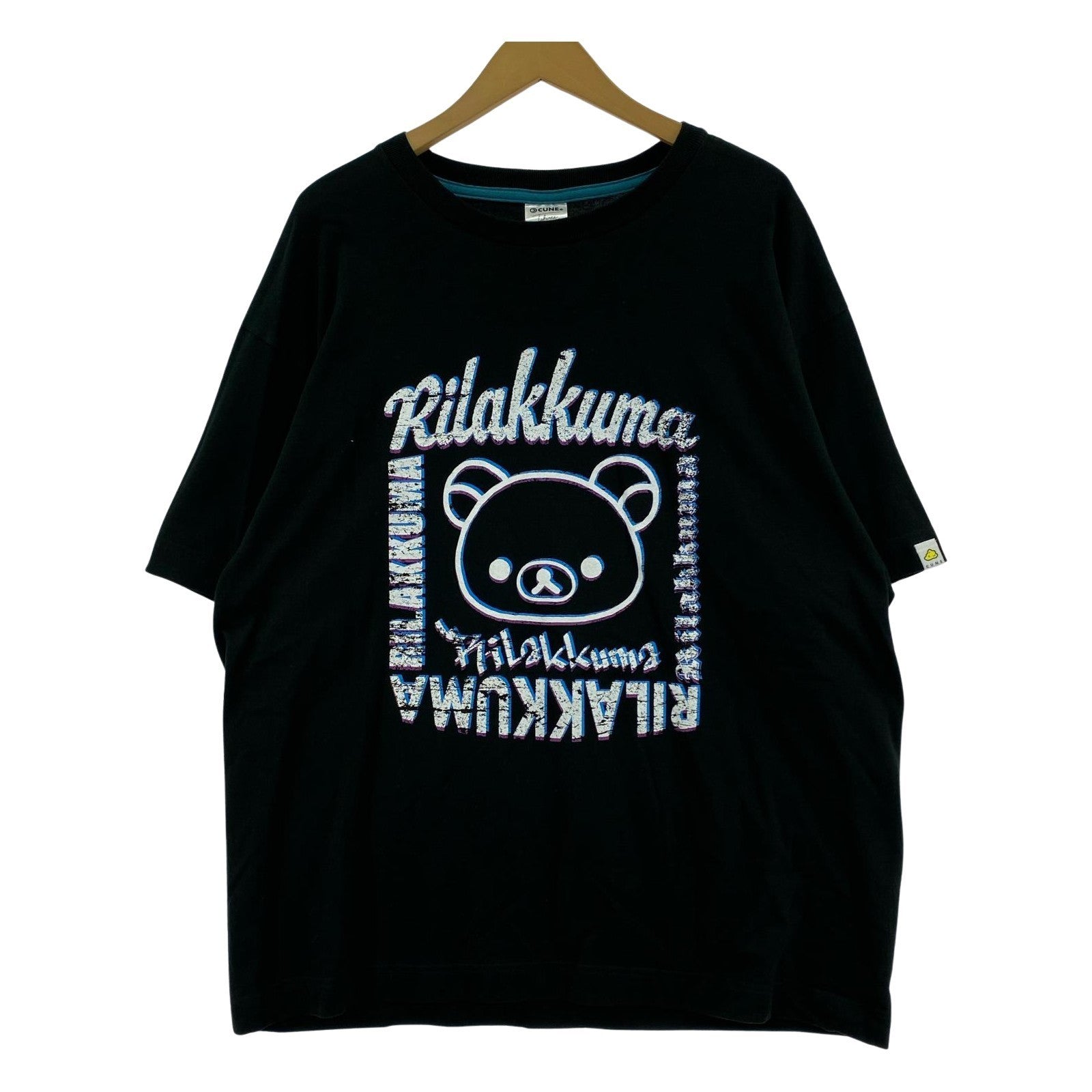 その他トップス CUNE 30th ANNIV. リラックマTee/ブラック ブラック