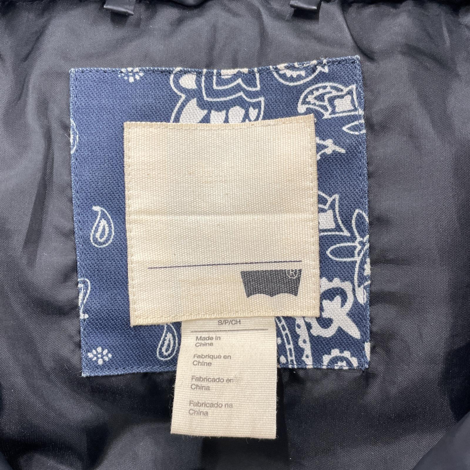 その他アウター Levi's ファー付きダウンコート ブラック S S ブラック