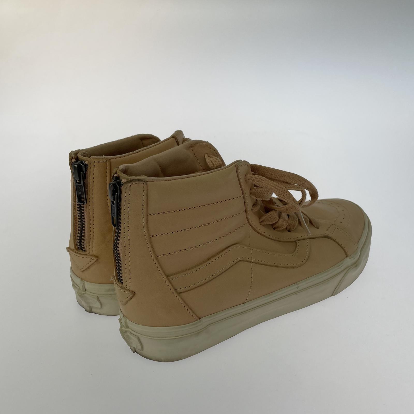 スニーカー VANS OF THE WALL ハイカットスニーカー(26)ベージュ ベージュ