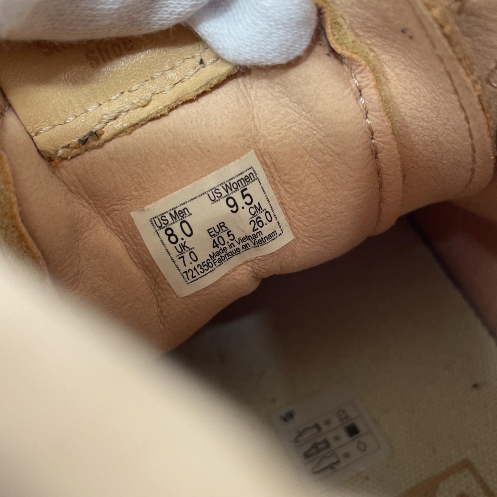 スニーカー VANS OF THE WALL ハイカットスニーカー(26)ベージュ ベージュ