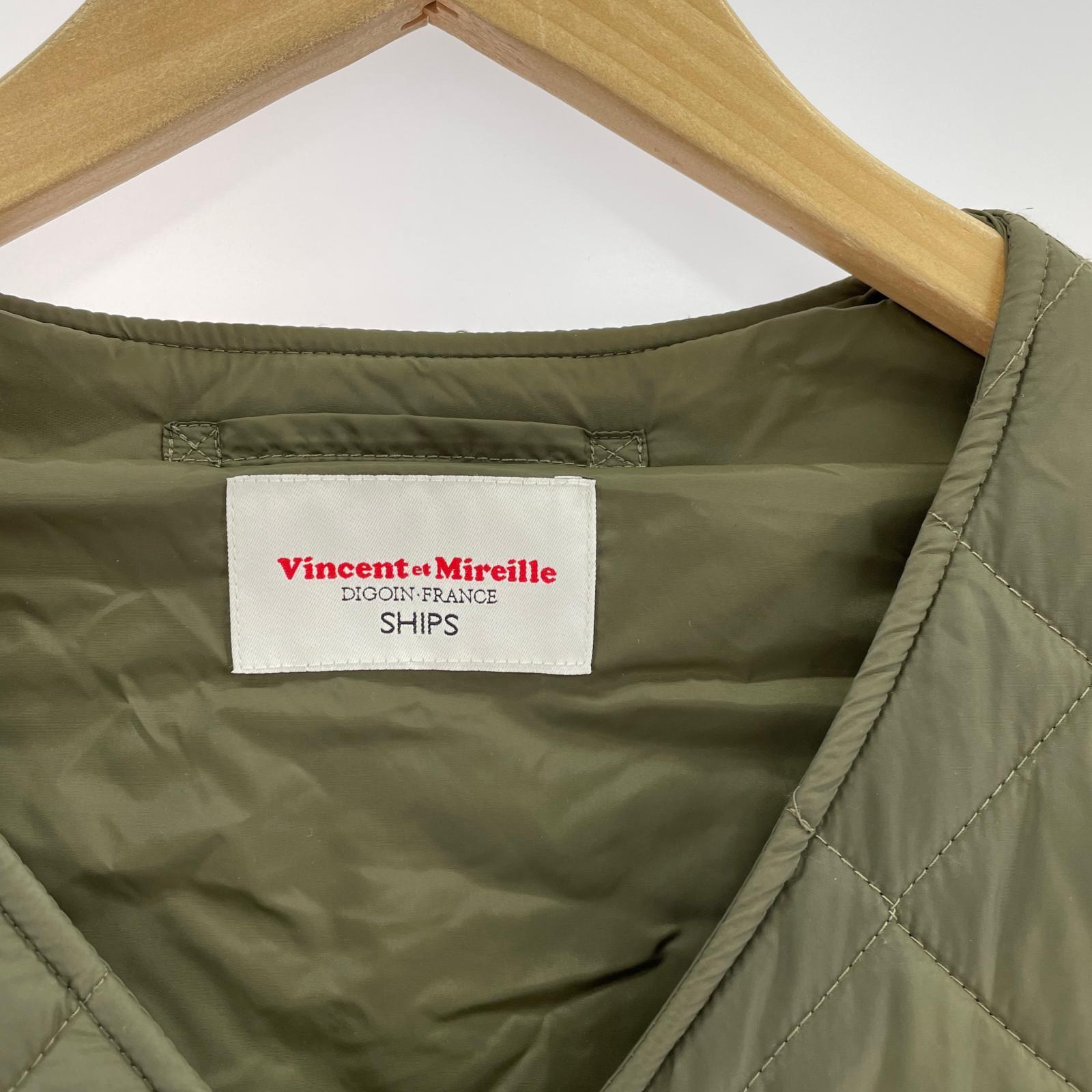 その他アウター Vincent et Mireille × Ships キルティングコート カーキ フリー カーキ