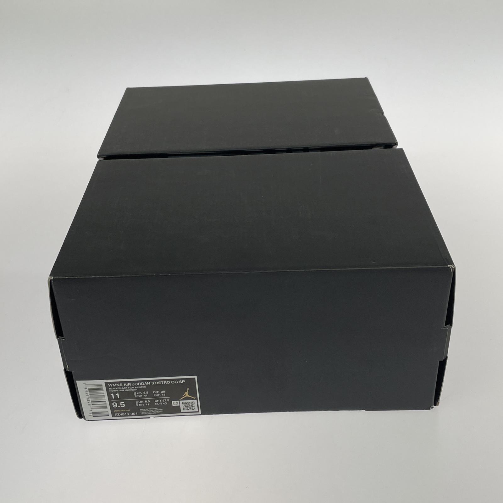 スニーカー NIKExA MA MANIERE WMNS AIR JORDAN 3 RETRO OG SP 27.5cm