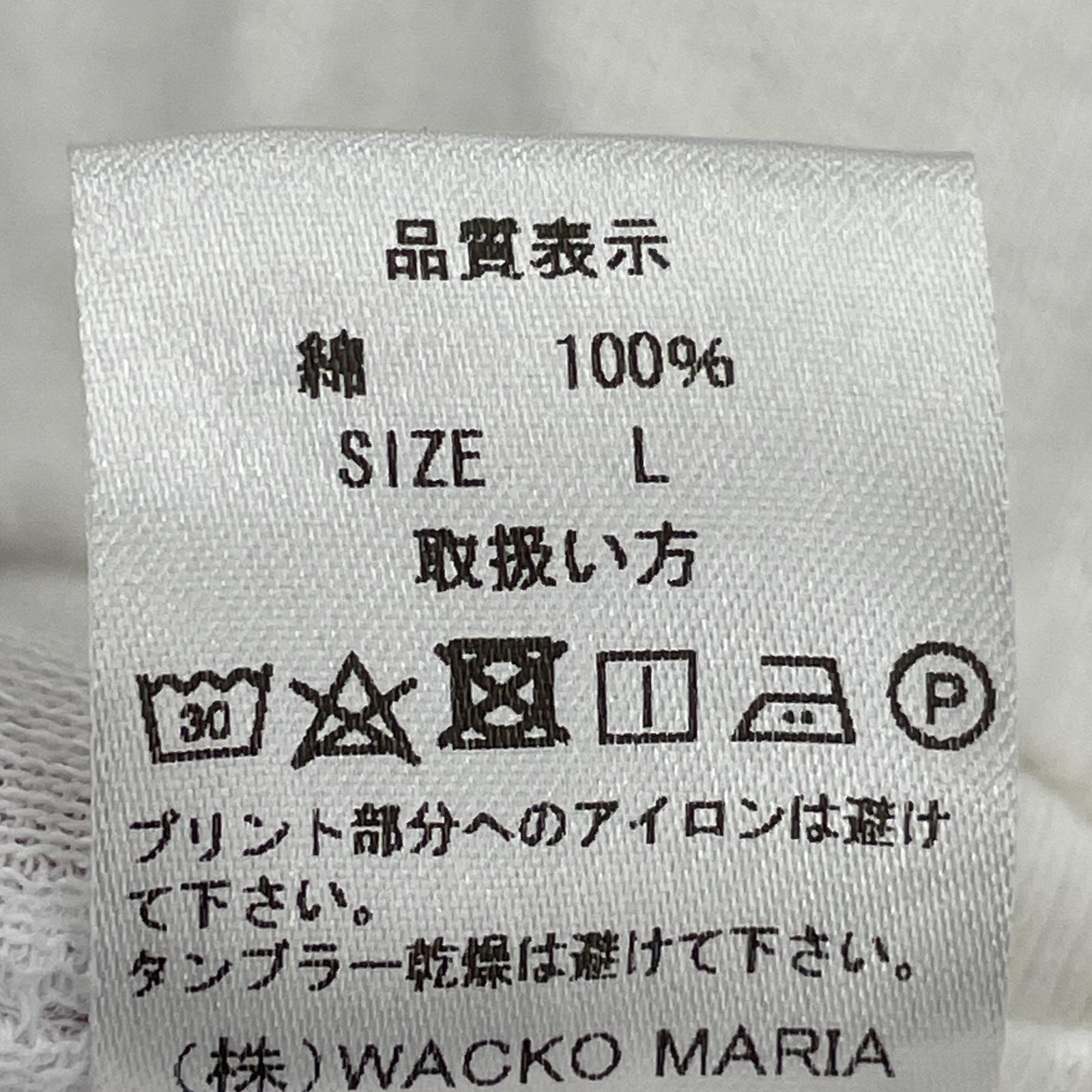 その他トップス WACKO MARIA TIM LEHI CREW NECK L ホワイト