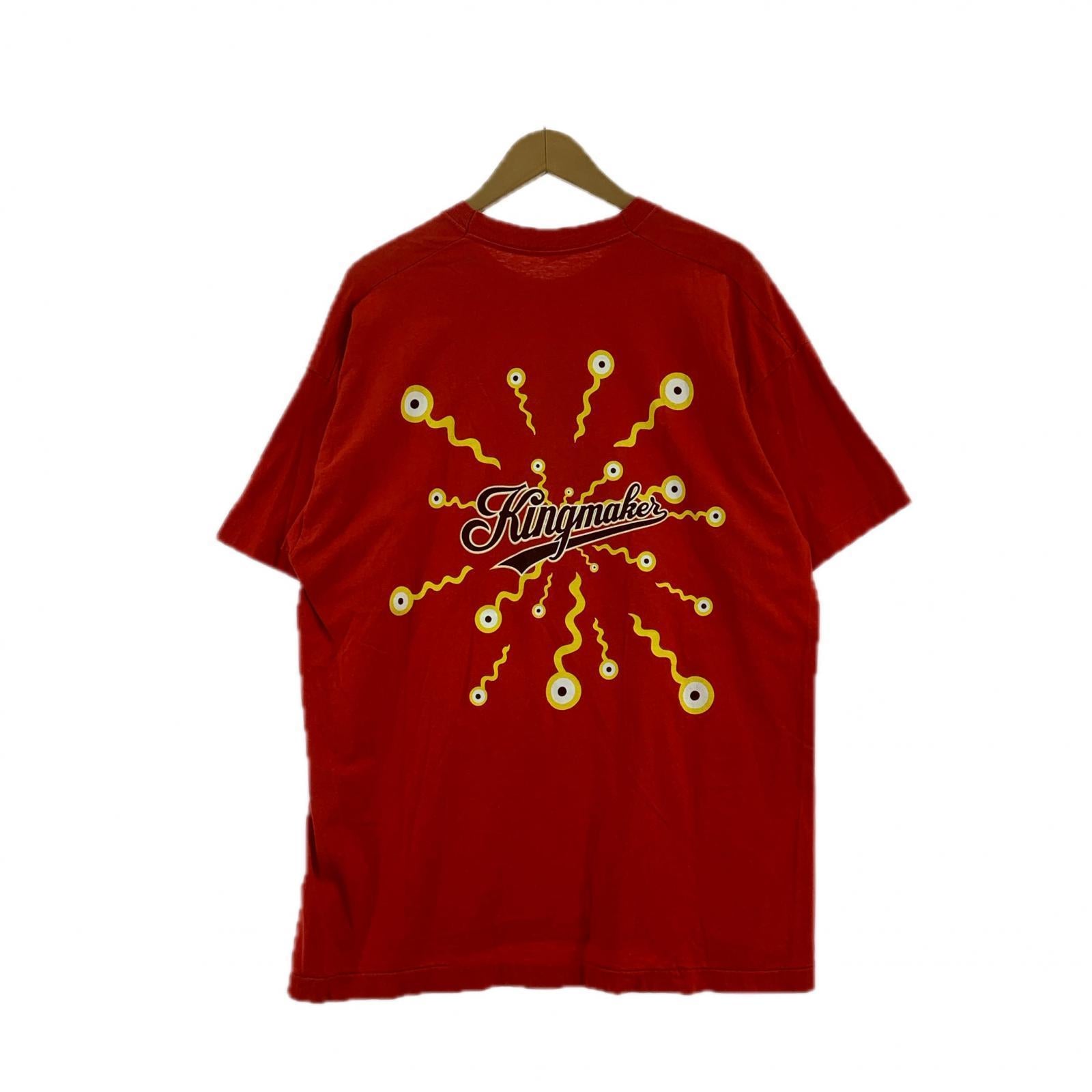 その他トップス 90s Kingmaker EAT YOURSELF WHOLE バンドTee - 赤 レッド
