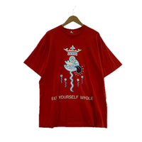 その他トップス 90s Kingmaker EAT YOURSELF WHOLE バンドTee - 赤 レッド