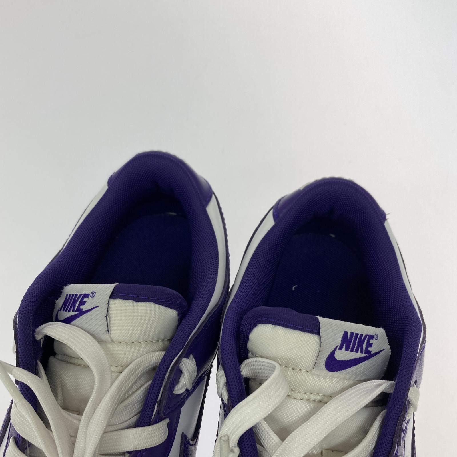 スニーカー NIKE Dunk Low Retro Championship Court Purple 26.5cm 26.5cm (US8 1/2 UK8 EU43)