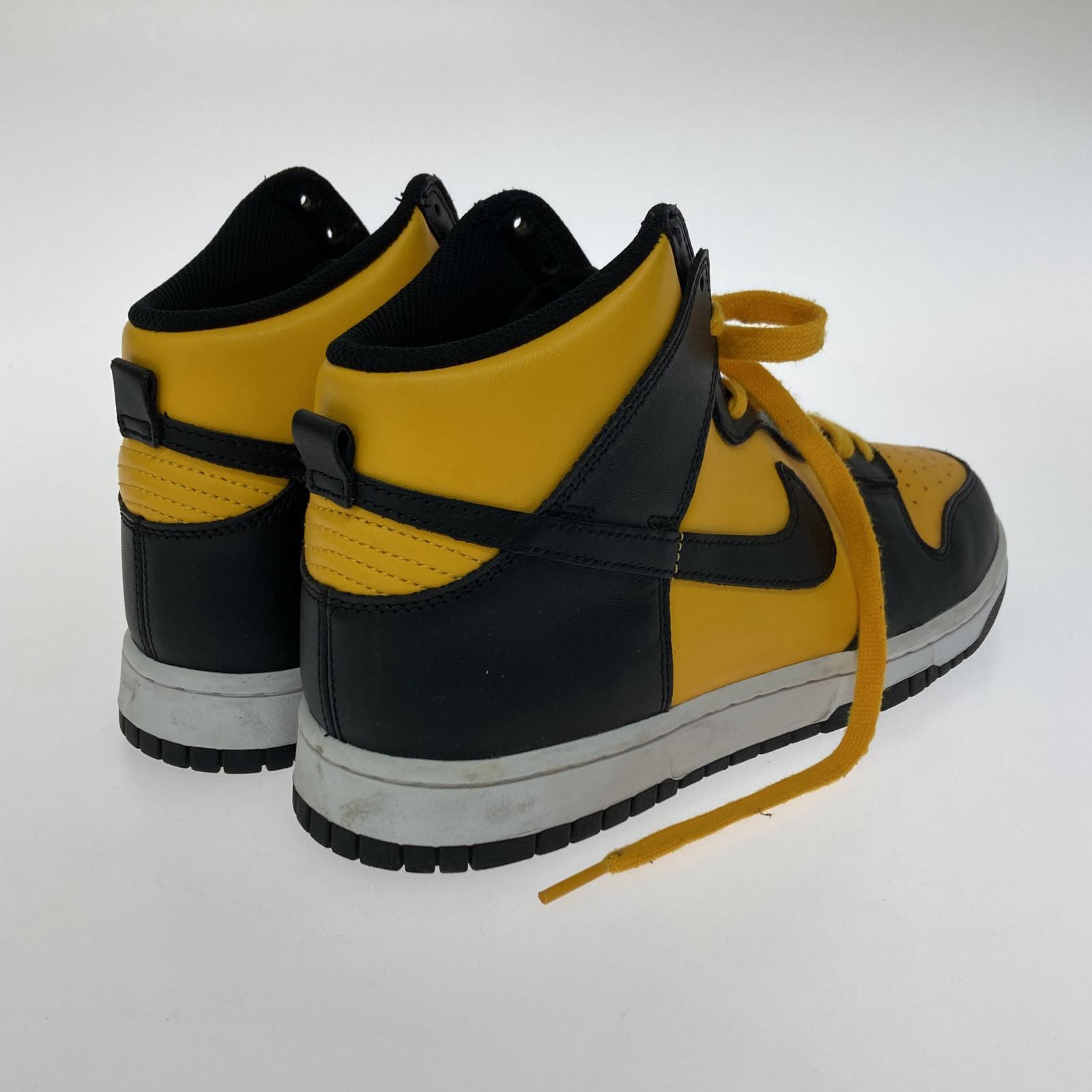 スニーカー NIKE Dunk High University Gold and Black 27cm 27cm (US9 UK8 1/2 EU44)