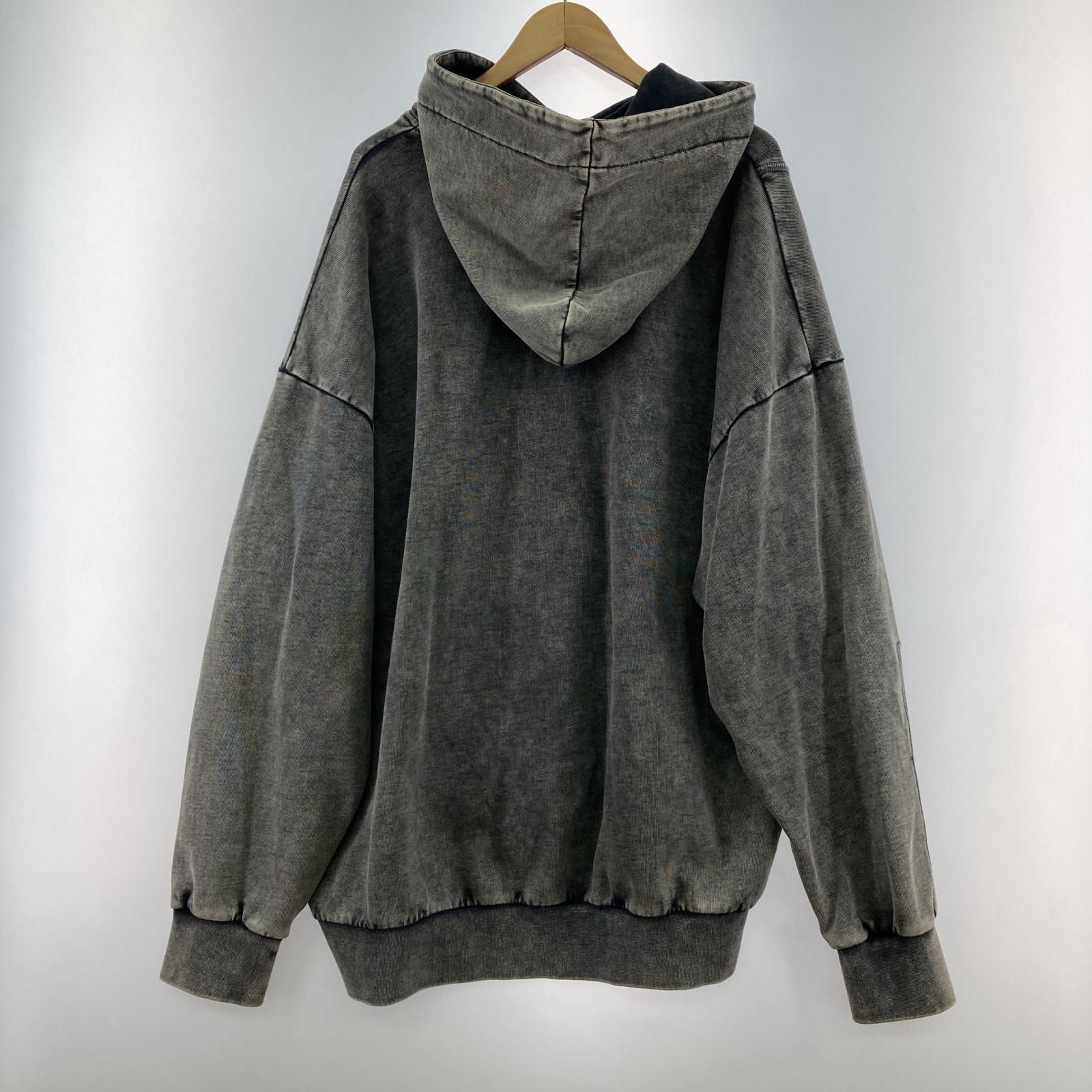 その他トップス Feng Chen Wang Oversize Washed Hoodie L GRY FMF16HD04 L グレー
