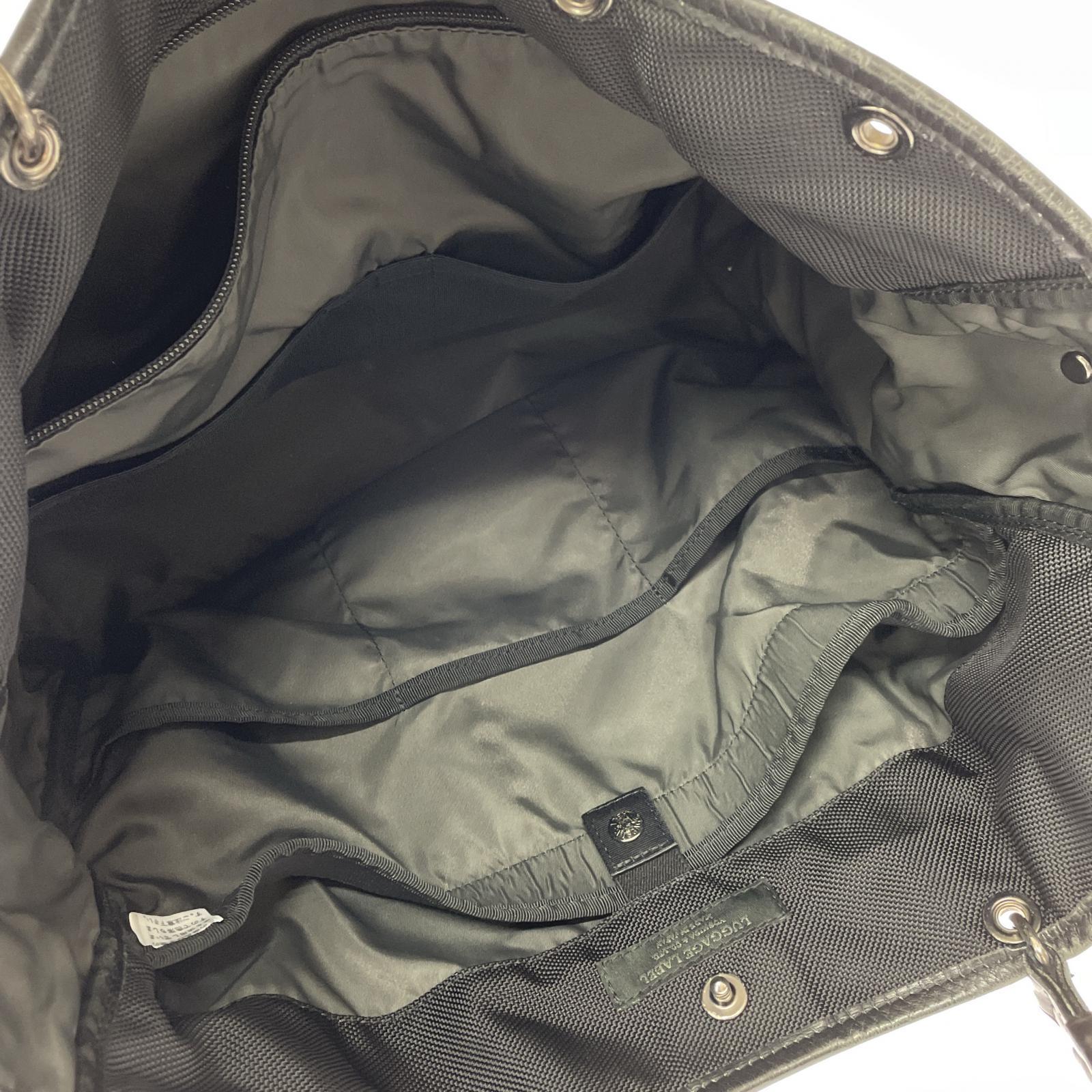 その他バッグ LUGGAGE LABEL レザ- 2WAYバッグ 黒 ブラック