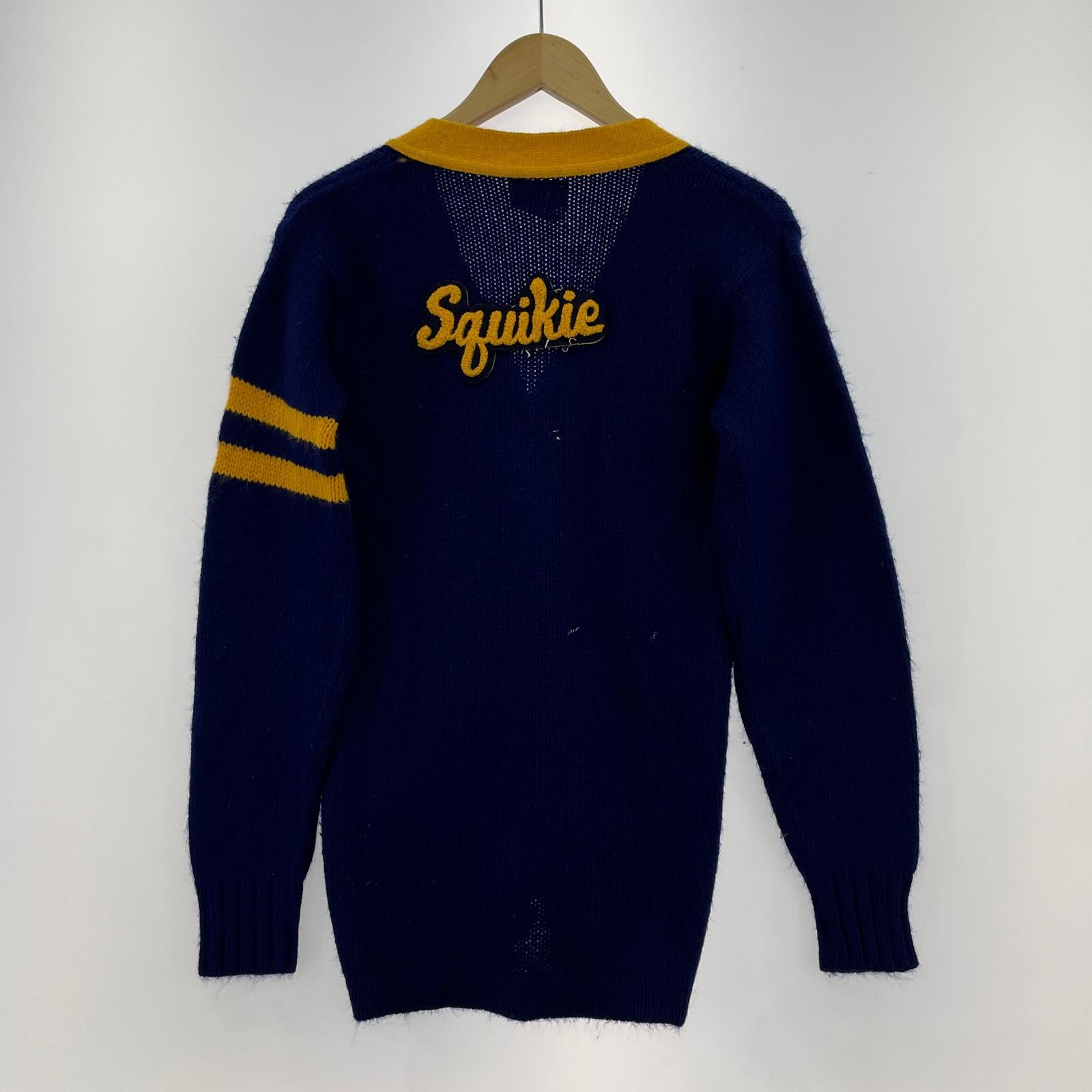 その他アウター SEARS 70s レタードカーディガン NVY ネイビー