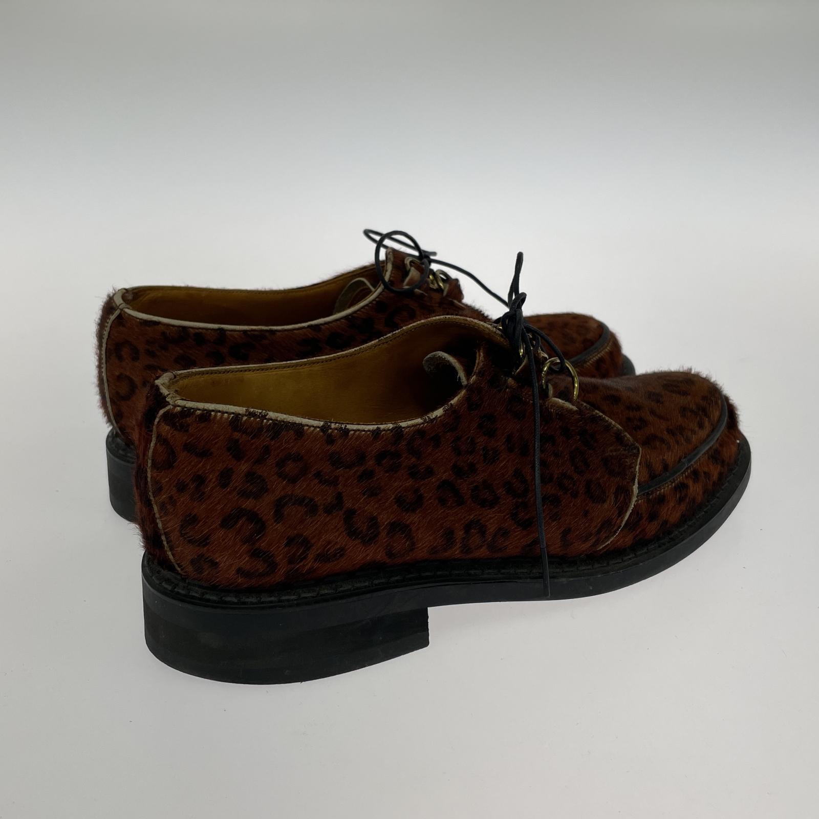 その他靴 GEORGE COX GIBSON ラバーソール 8961 KID LEOPARD (UK9) ソールカスタム ブラウン