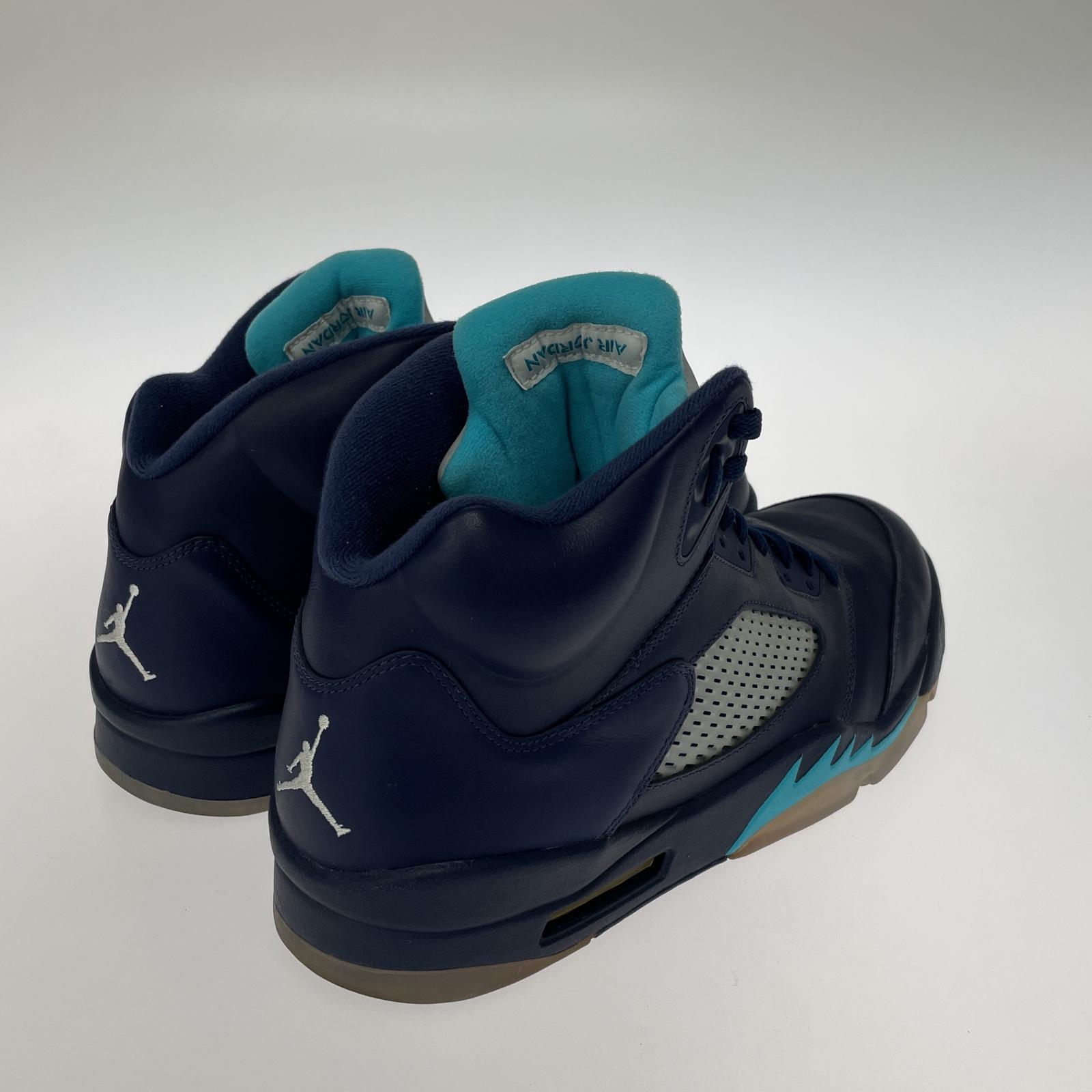 スニーカー NIKE AIR JORDAN 5 RETRO HORNETS (32cm) 136027-405 ネイビー
