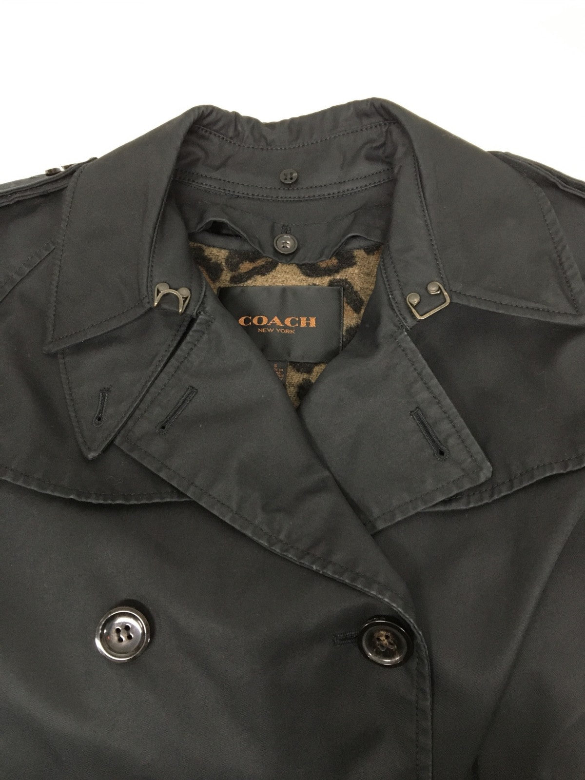 COACH ライナー付き トレンチコート(S) ブラック