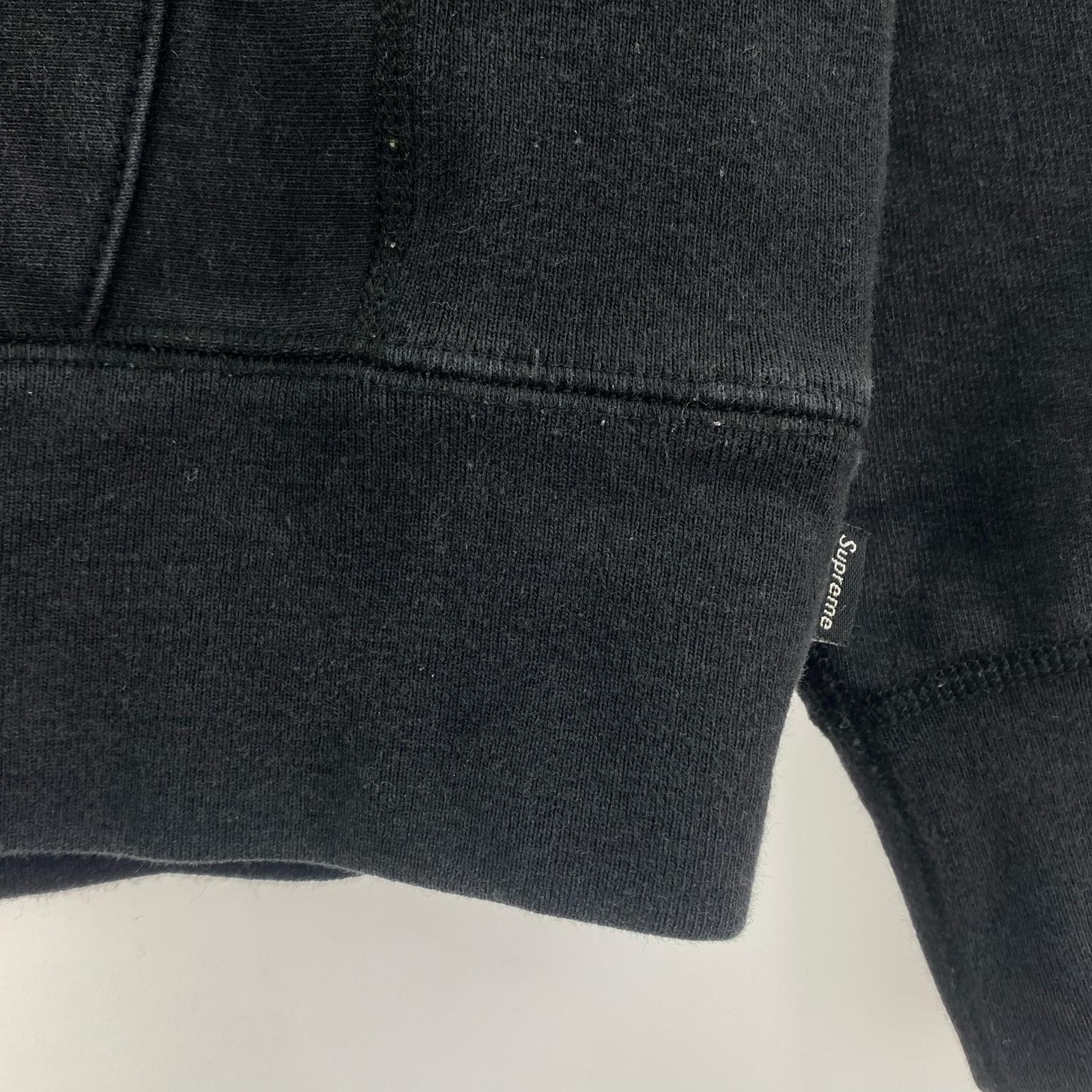 その他トップス Supreme 17AW Brush Logo Hooded sweatshirt 黒 (L) L ブラック