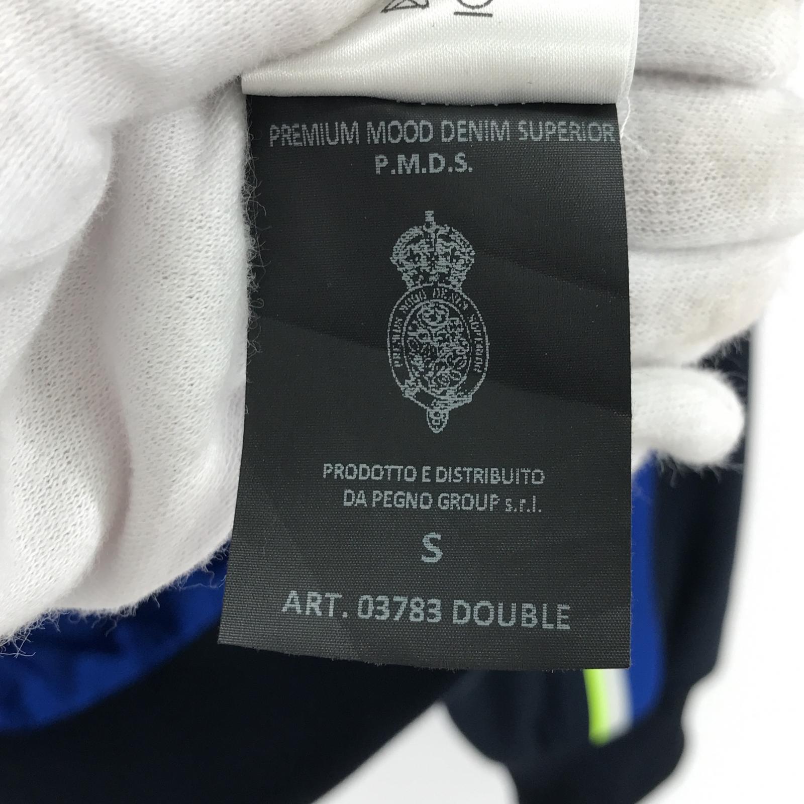 その他アウター PMSD PREMIUM MOOD DENIM SUPERIOR 切替ジップパーカー ネイビー S S ネイビー
