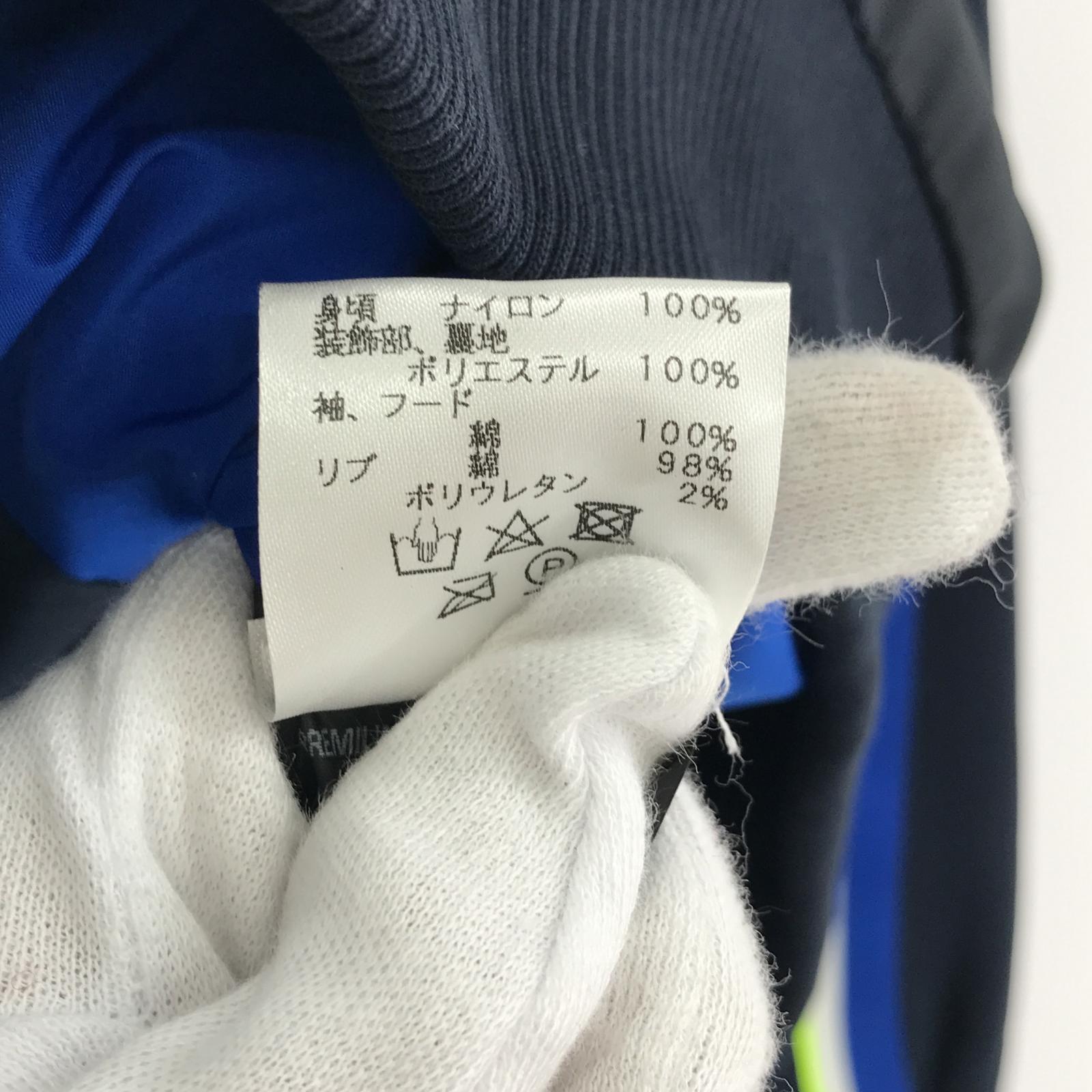 その他アウター PMSD PREMIUM MOOD DENIM SUPERIOR 切替ジップパーカー ネイビー S S ネイビー