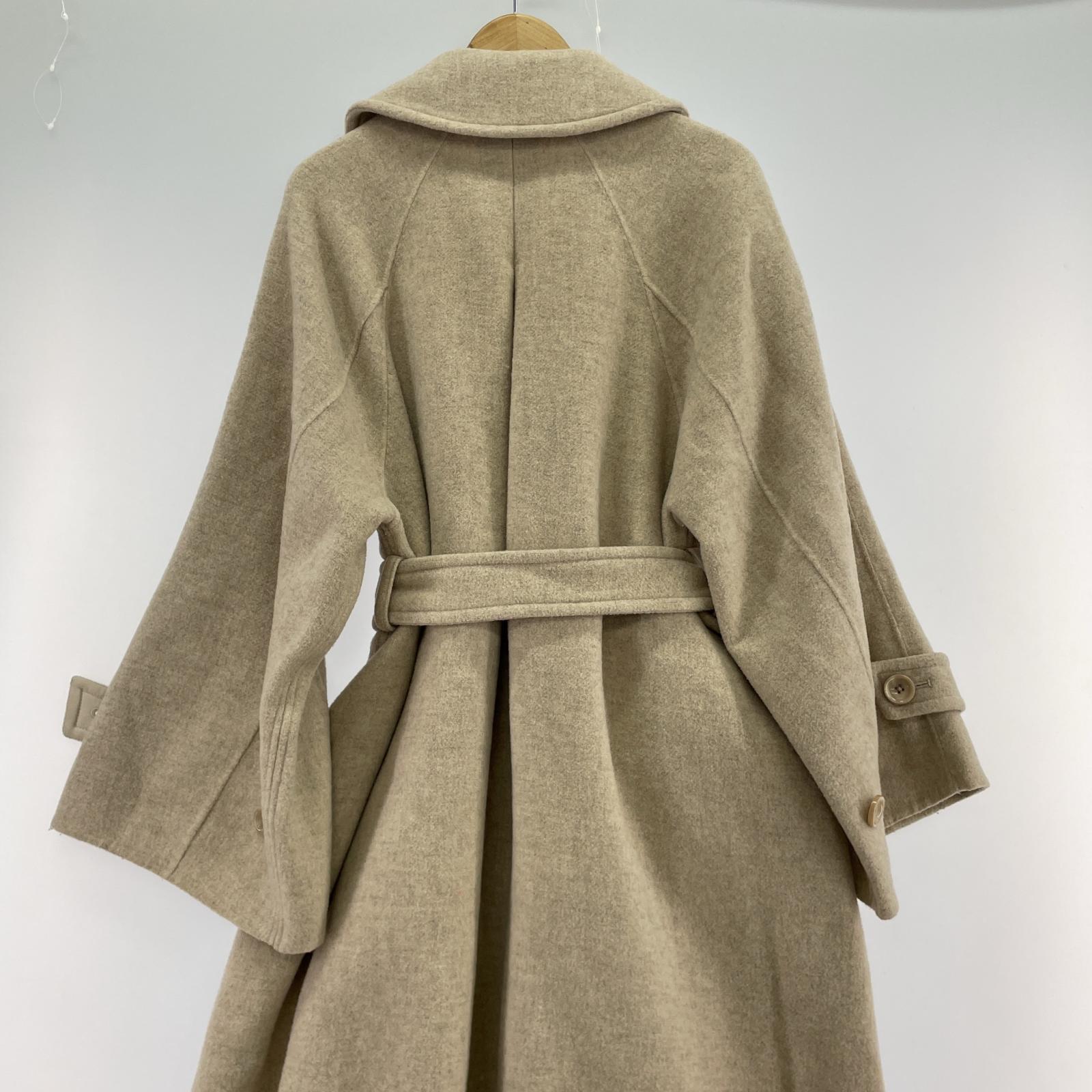 その他アウター snidel 21AW ステンカラーリバーコート ベージュ