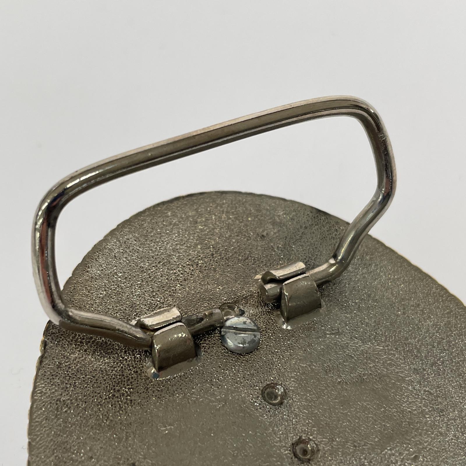 その他アクセサリー USA製 パイソン 花 バックル