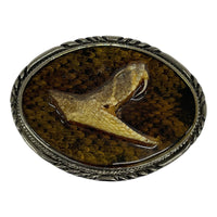 その他アクセサリー DIAMONDBACK ヘビ剥製 バックル