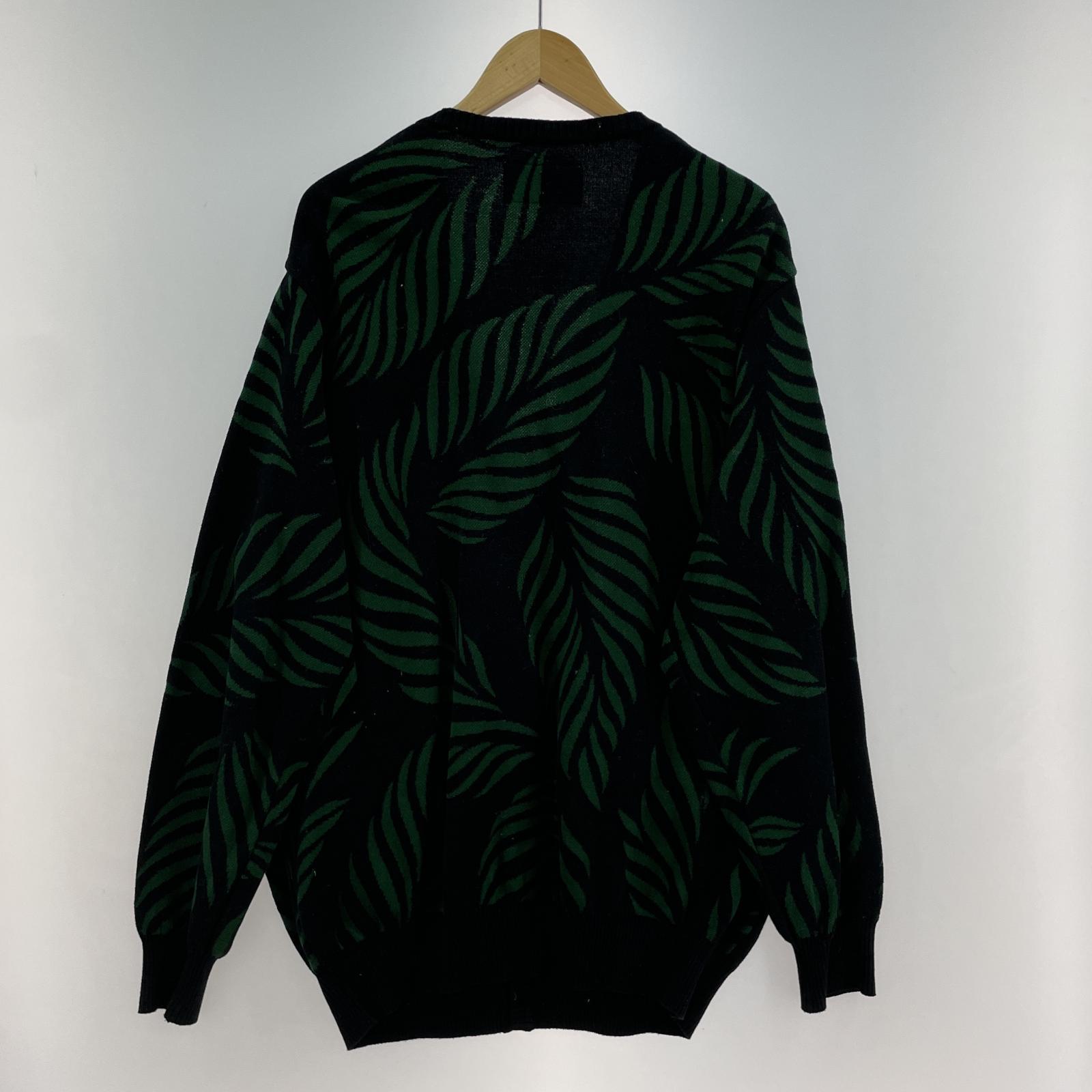その他トップス WACKO MARIA 23SS LEAF JACQUARD CARDIGAN (L) L