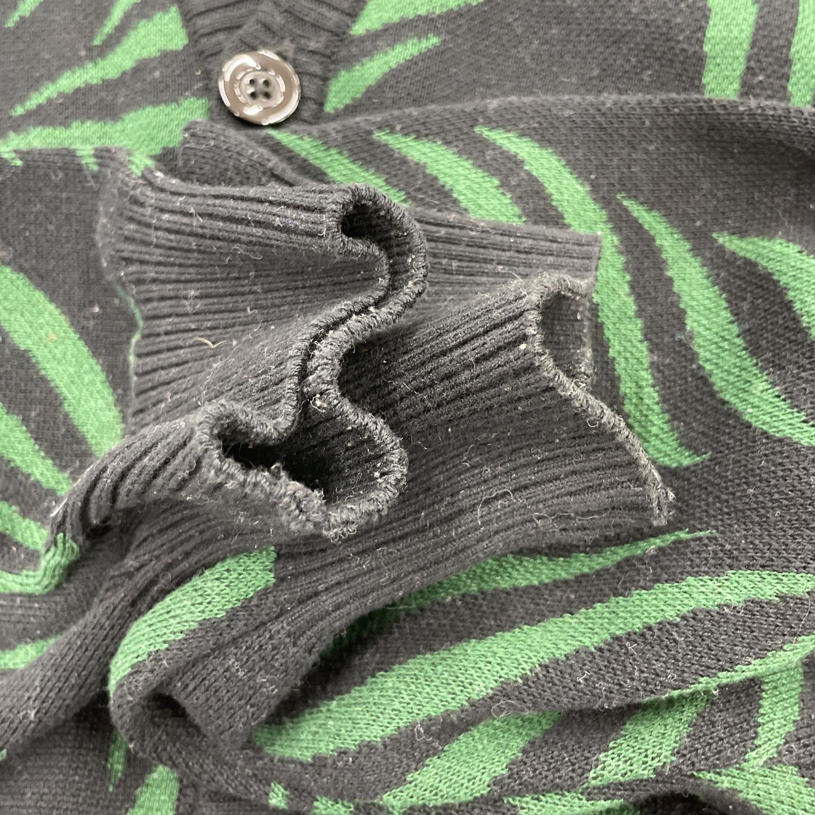 その他トップス WACKO MARIA 23SS LEAF JACQUARD CARDIGAN (L) L