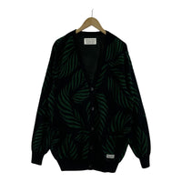 その他トップス WACKO MARIA 23SS LEAF JACQUARD CARDIGAN (L) L