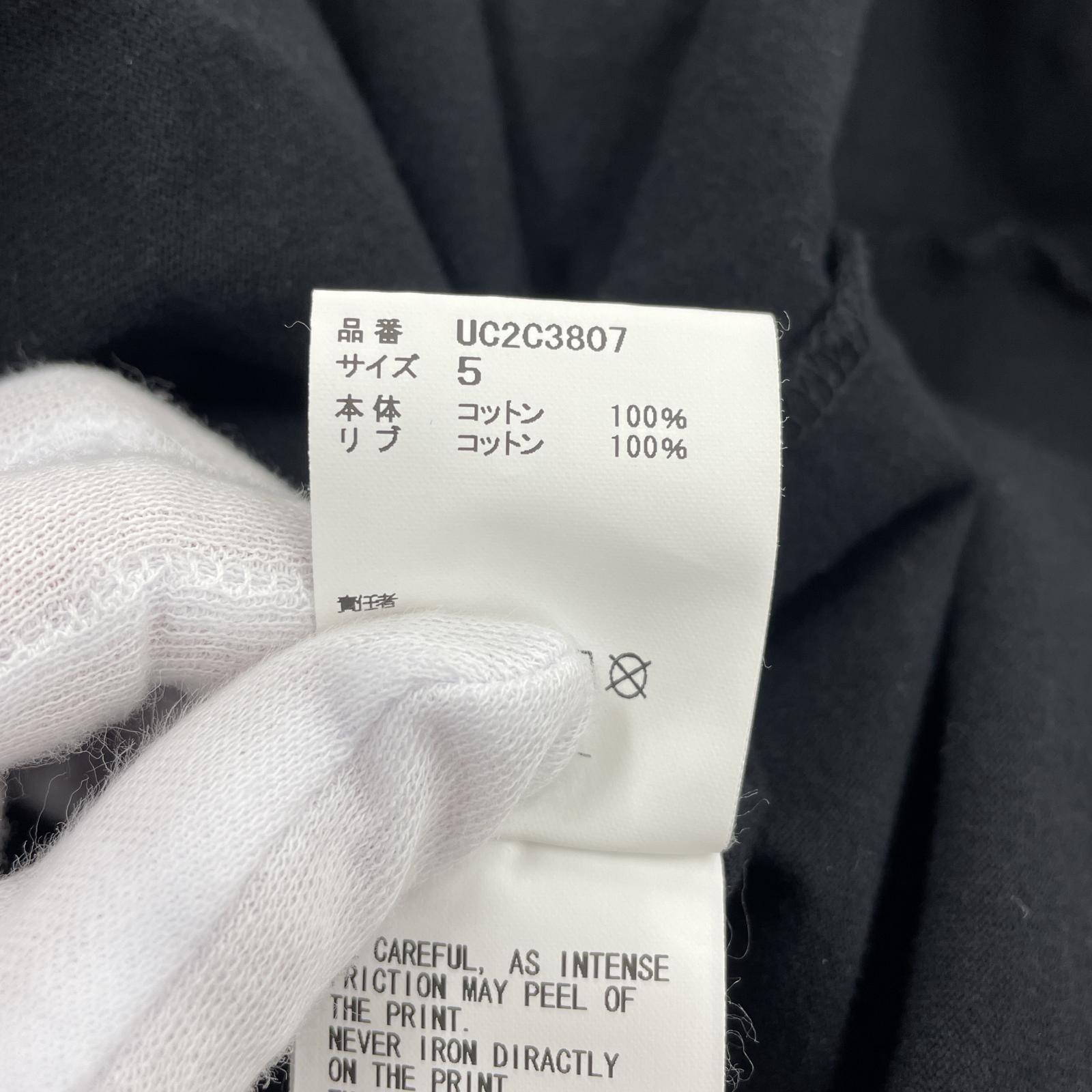 その他トップス UNDERCOVER×Kamilla Tolno 23AW TEE ROSE ローズプリントTee 5 黒 5 ブラック