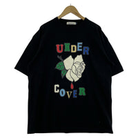 その他トップス UNDERCOVER×Kamilla Tolno 23AW TEE ROSE ローズプリントTee 5 黒 5 ブラック