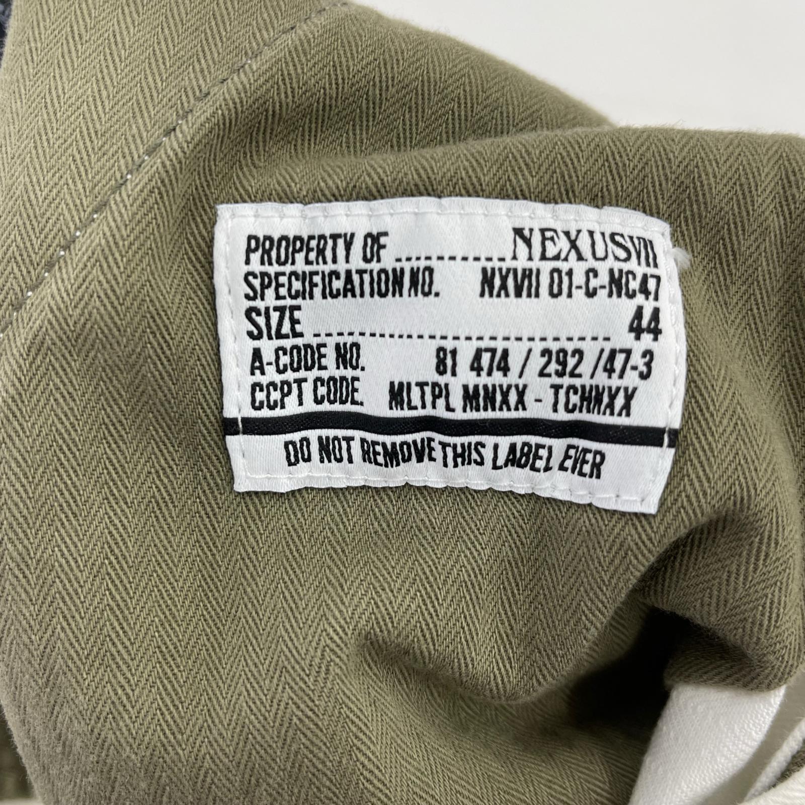 その他ボトムス NEXUSVII パンツ WHT (44) 44 ホワイト