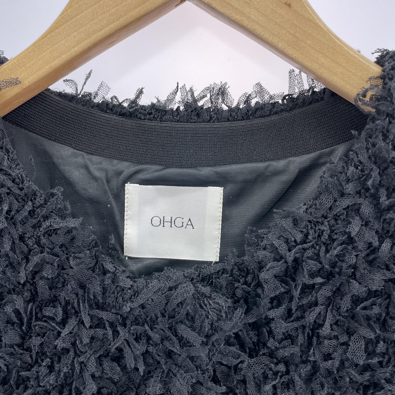 その他アウター OHGA 24AW MOKE BEST 紺 F ブラック