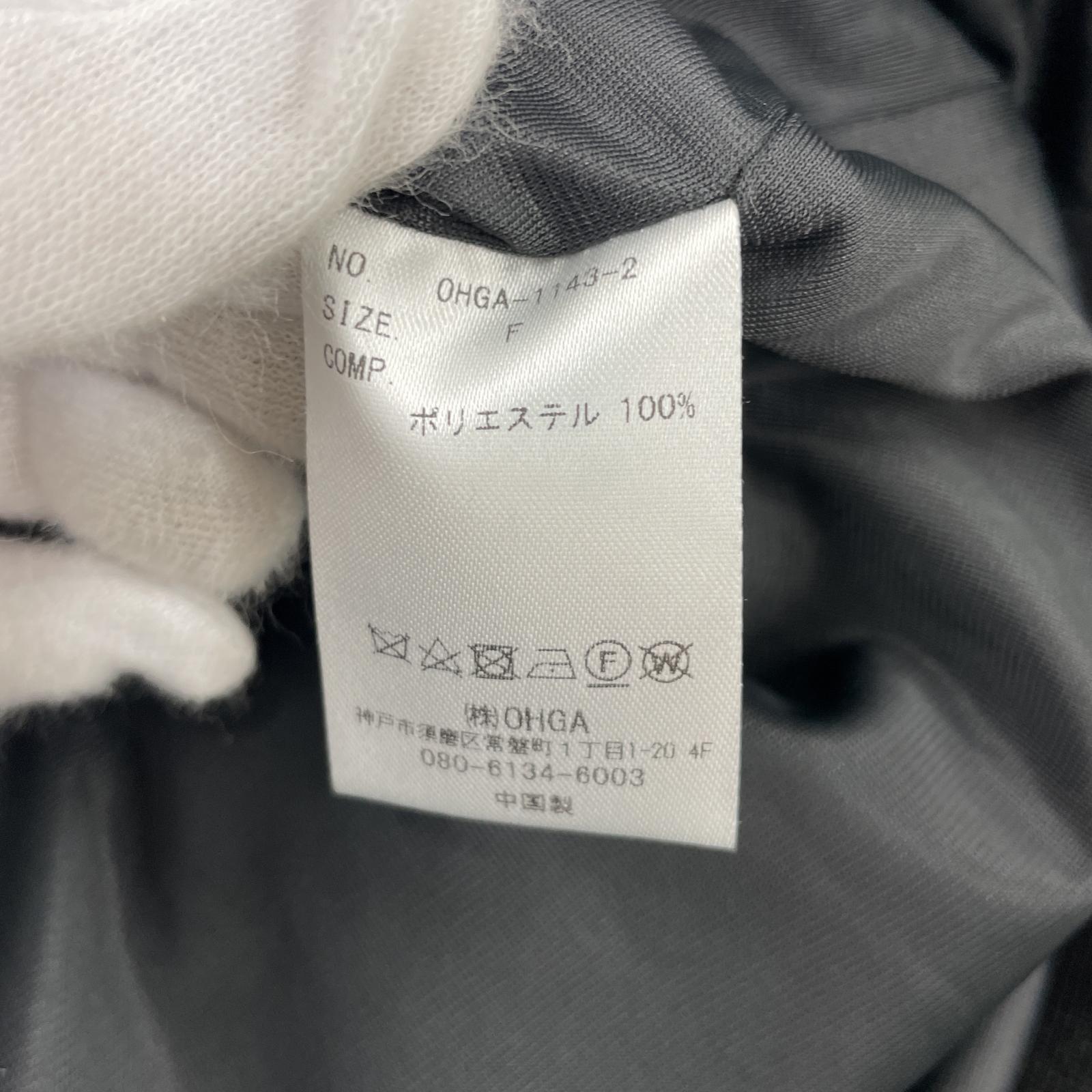 その他アウター OHGA 24AW MOKE BEST 紺 F ブラック