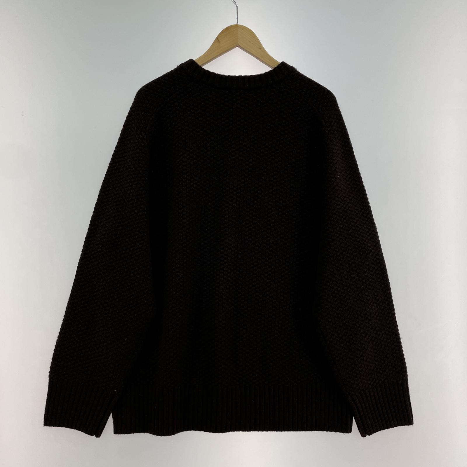 その他トップス VERMEIL クルーネックニット ブラウン 21-080-938-3750-3-0 ブラウン