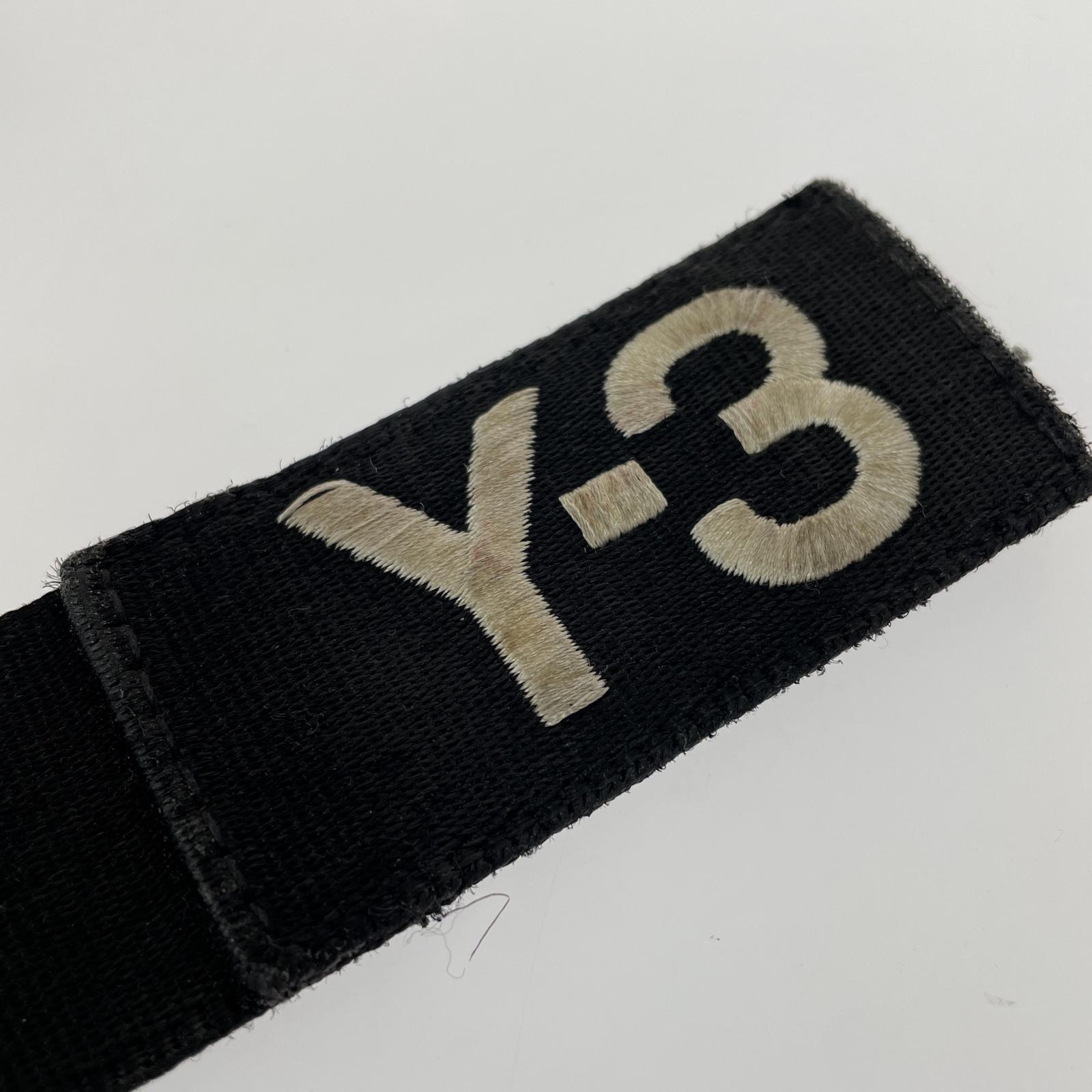 その他アクセサリー Y-3 ロゴベルト 黒 ブラック