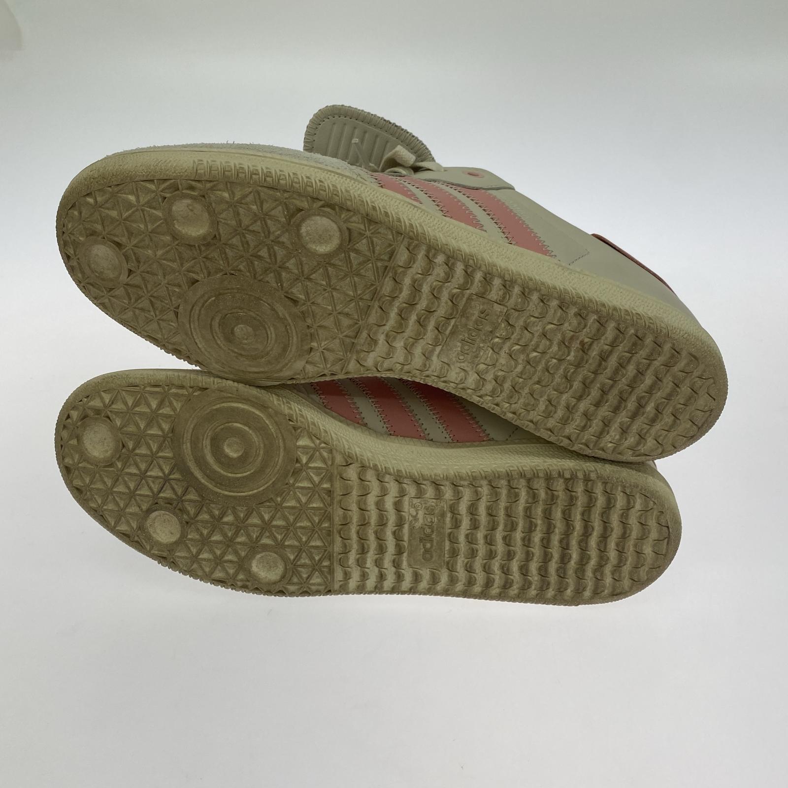 スニーカー adidas PHARRELL WILLIAMS SAMBA HUMAN RACE 27.5cm US9.5 27.5cm (US9 1/2 UK9 EU45) ベージュ