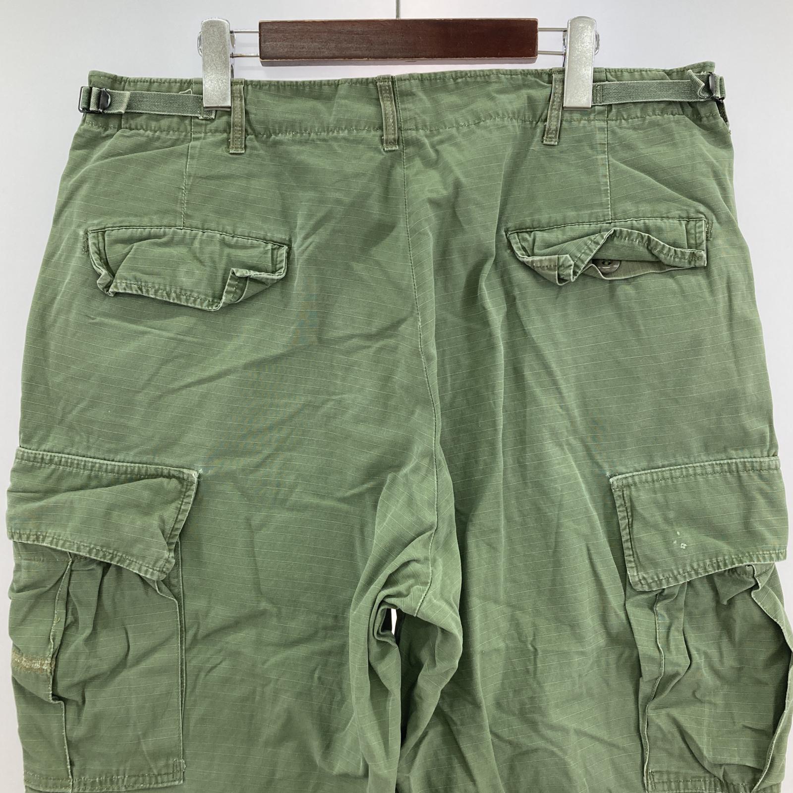 その他ボトムス U.S.ARMY 67年会計 SIDRAN社 3rd ジャングルファティーグパンツ (L) L カーキ