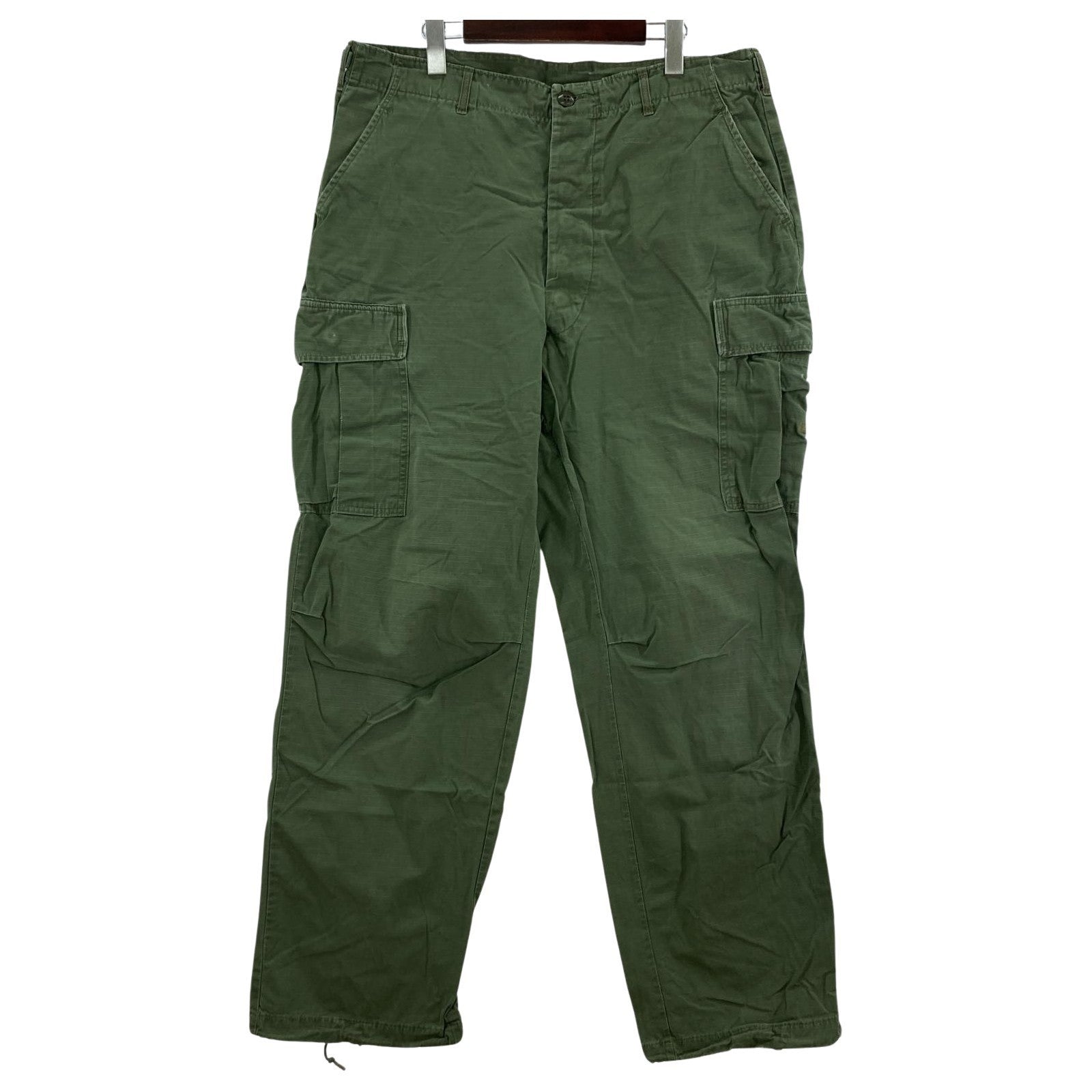 その他ボトムス U.S.ARMY 67年会計 SIDRAN社 3rd ジャングルファティーグパンツ (L) L カーキ