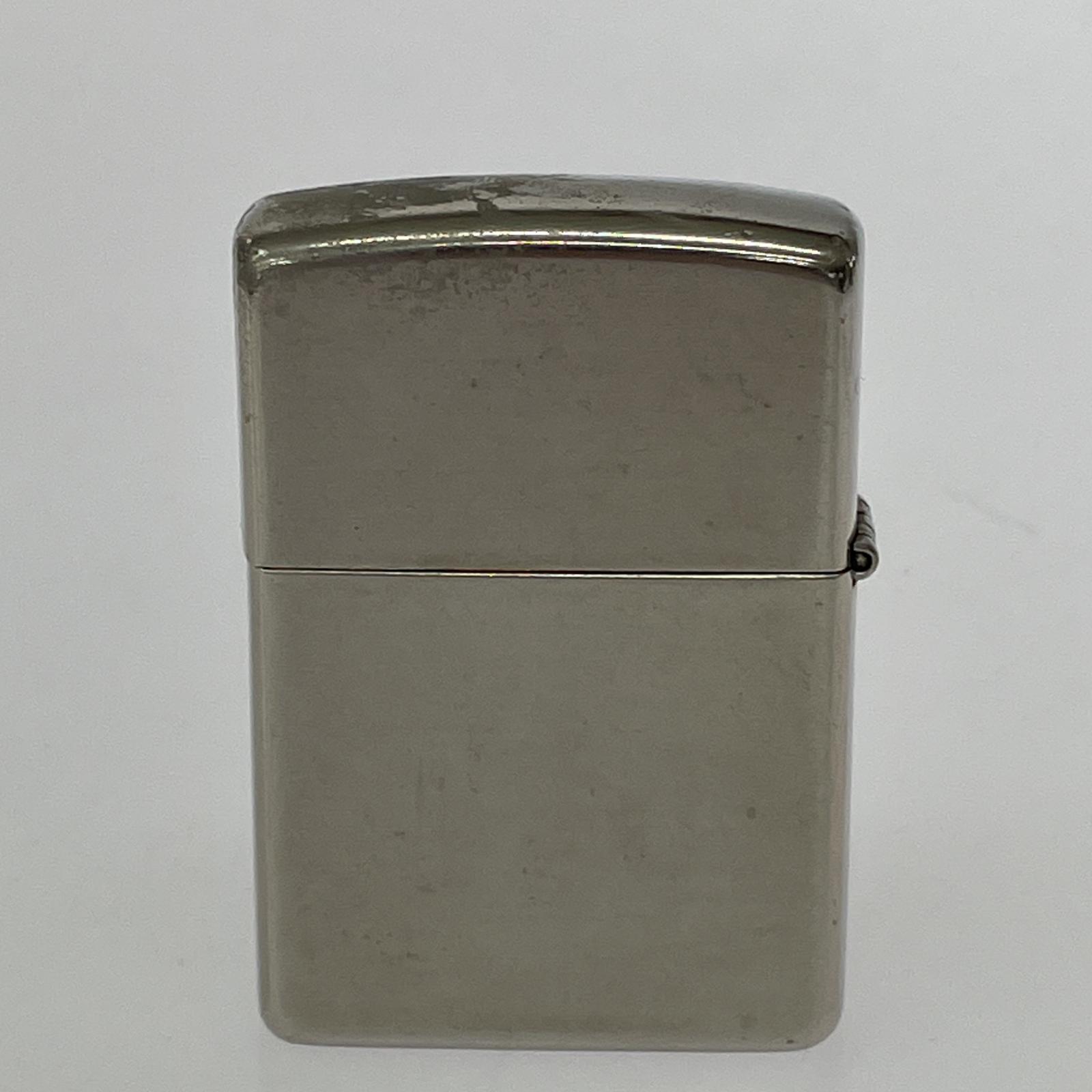 ライター ZIPPO 96年製 アダムスキー オイルライター シルバー
