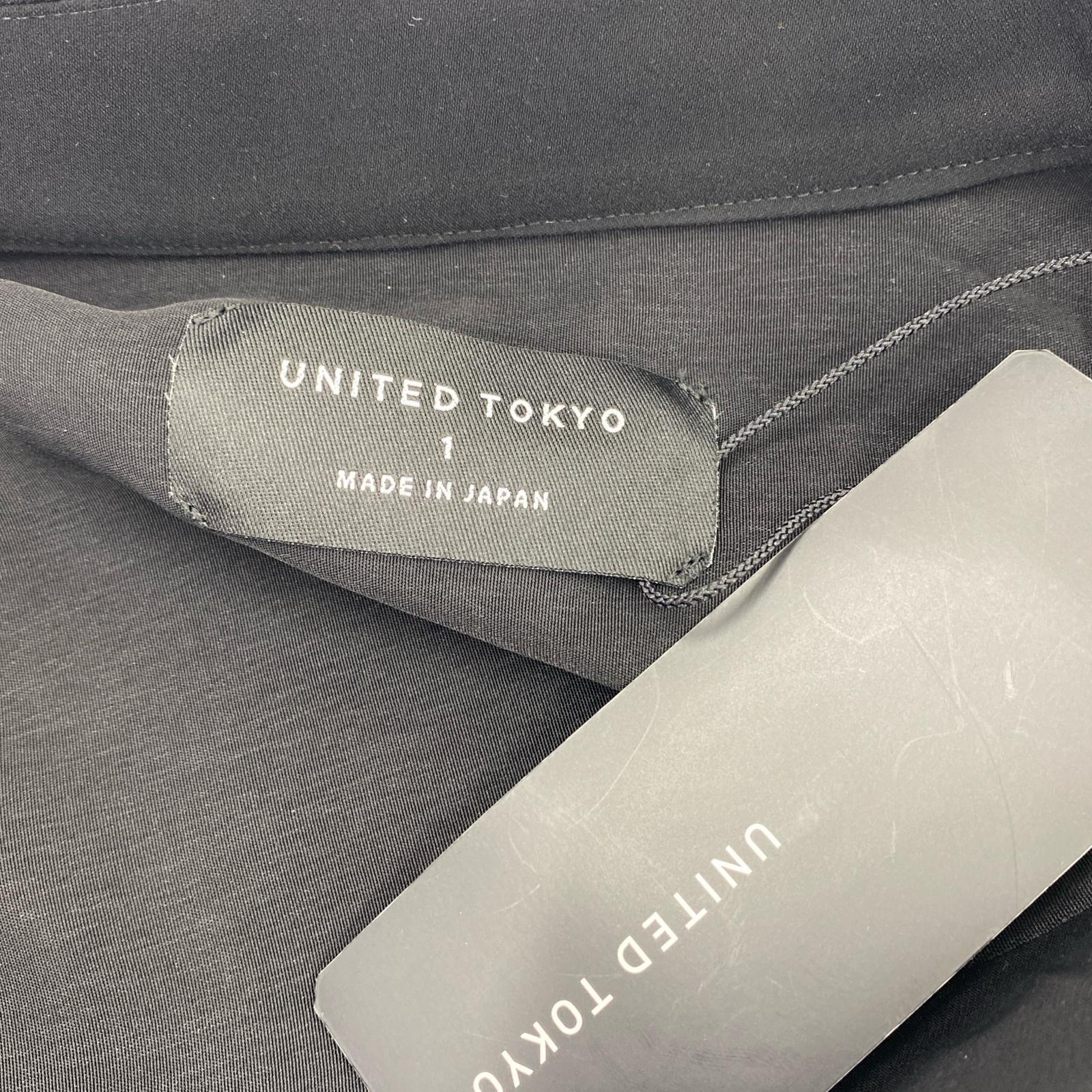 その他トップス UNITED TOKYO ドレープジャンプスーツ 1 ブラック